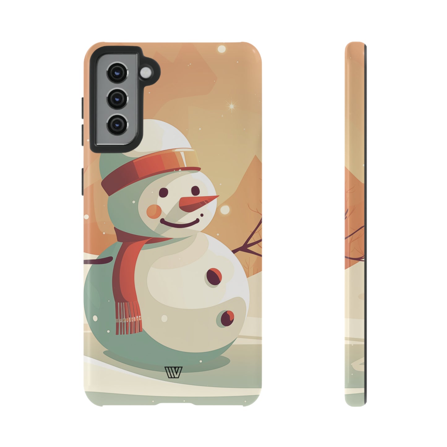SUNSET SNOWMAN | Tough Phone Case - Trovvve