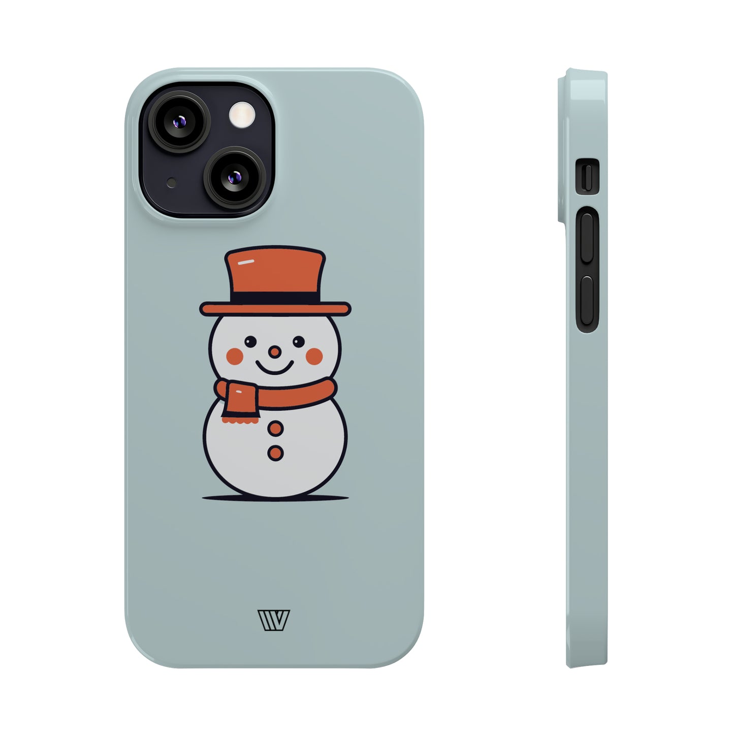 CUTE SNOWMAN | Slim iPhone Case