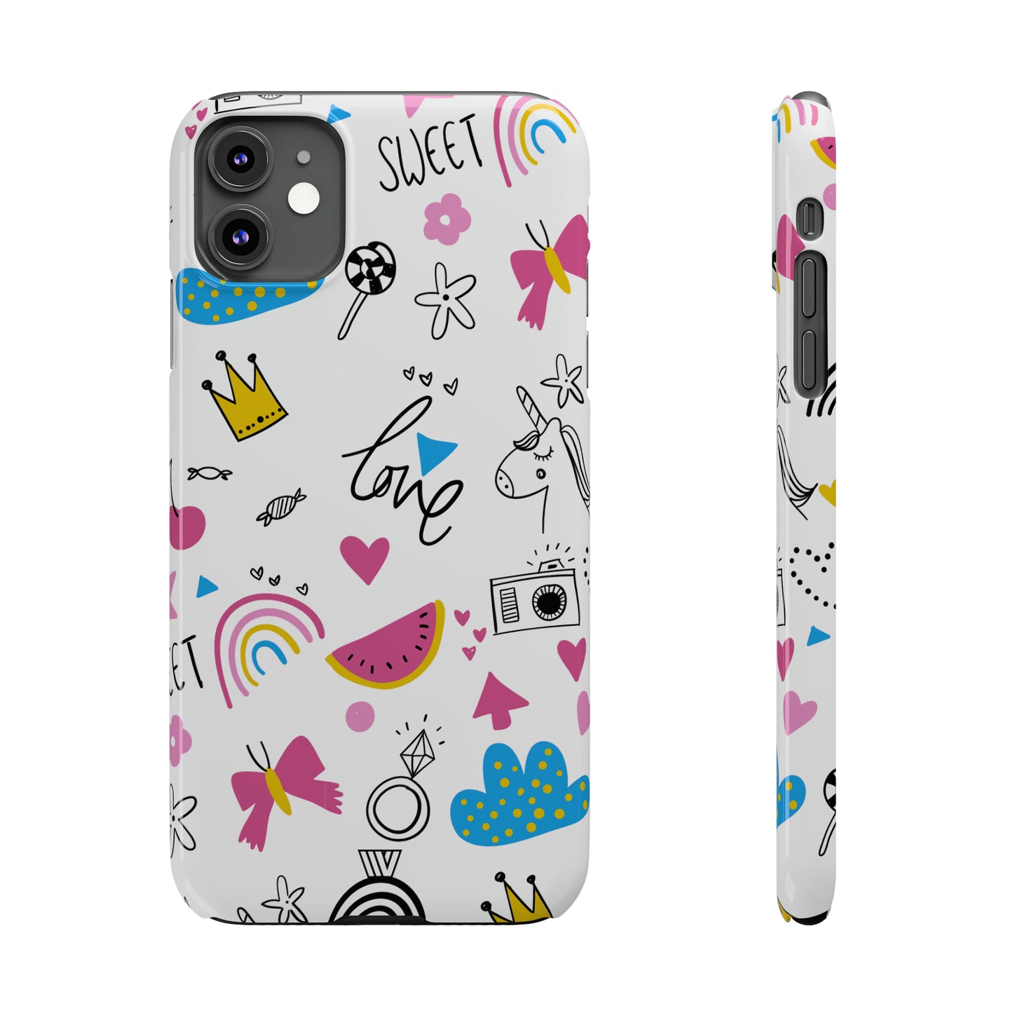 SWEET LOVE | Slim iPhone Case - Trovvve