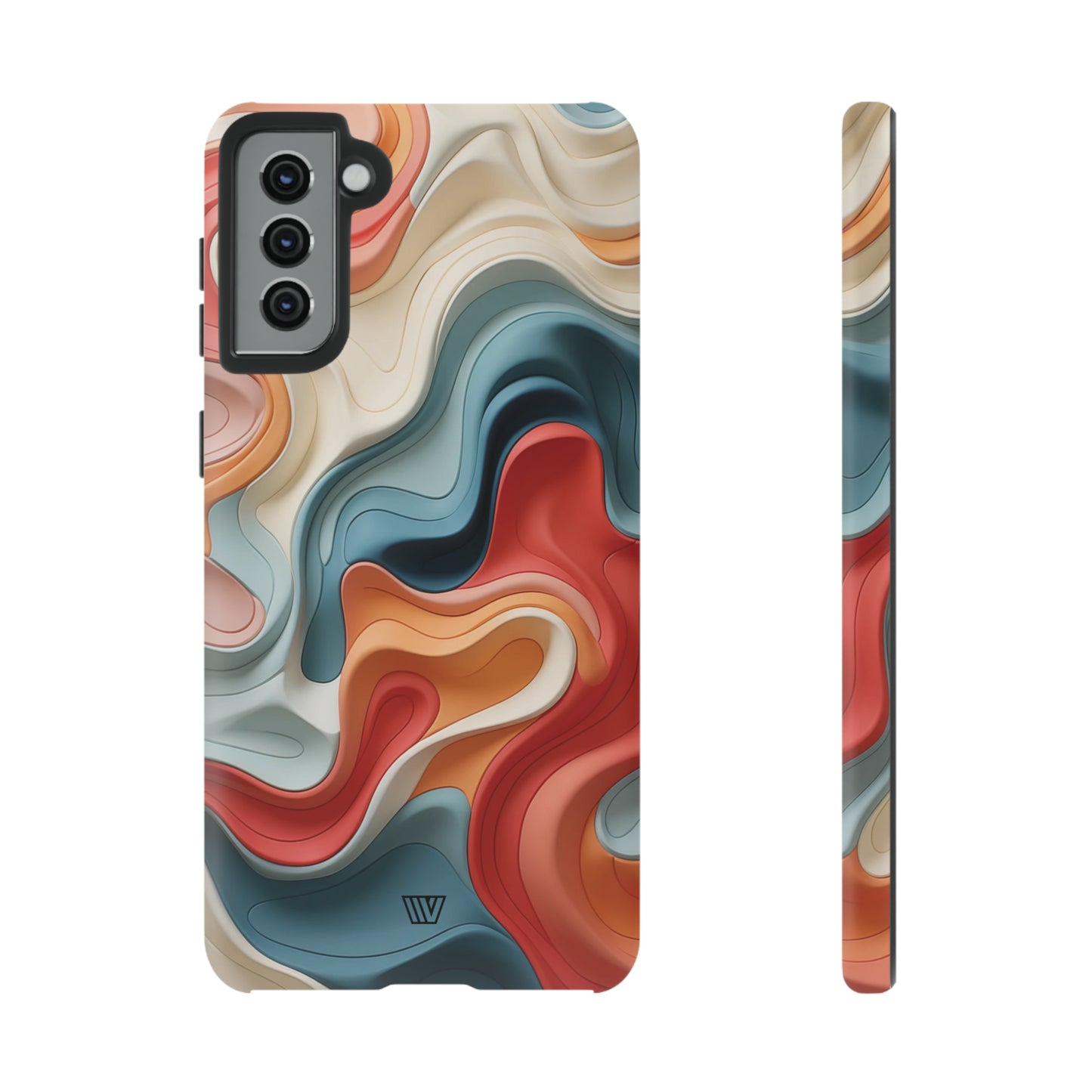 3D COLORFUL CLAY | Tough Phone Case - Trovvve