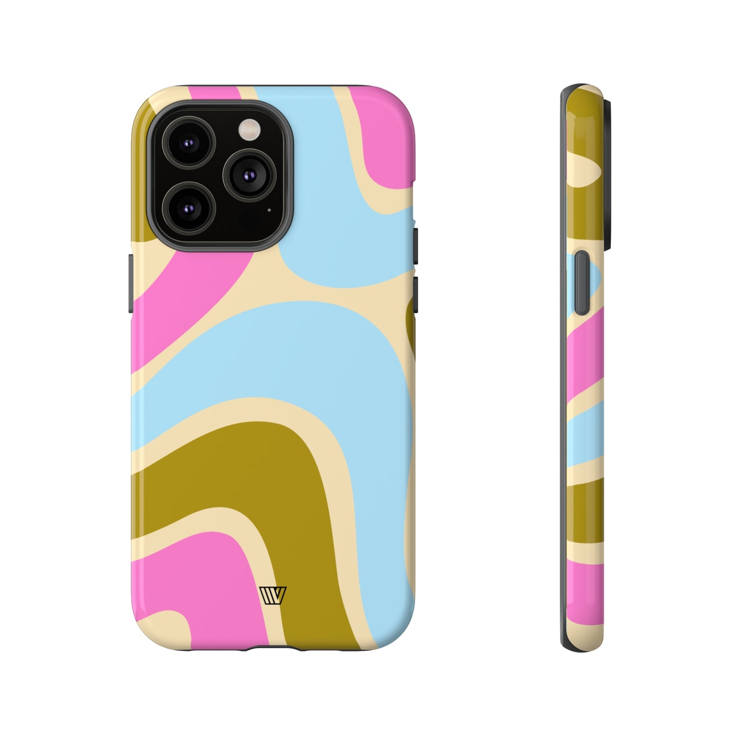LARGE GROOVY WAVES | Tough Phone Case - Trovvve