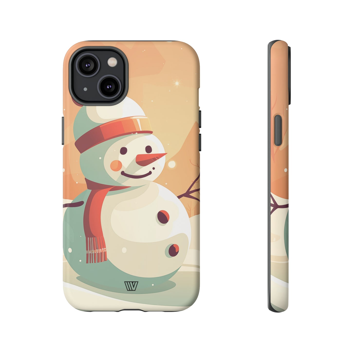 SUNSET SNOWMAN | Tough Phone Case - Trovvve