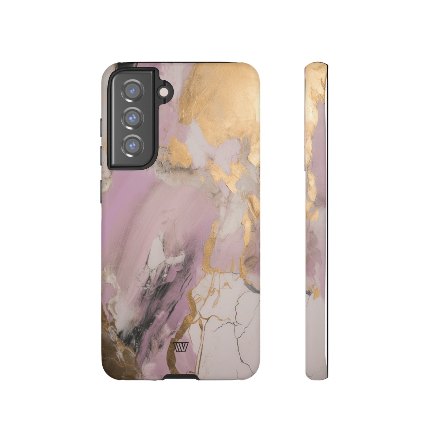 GOLD PINK ABSTRACT PAINTING | Tough Phone Case - Trovvve