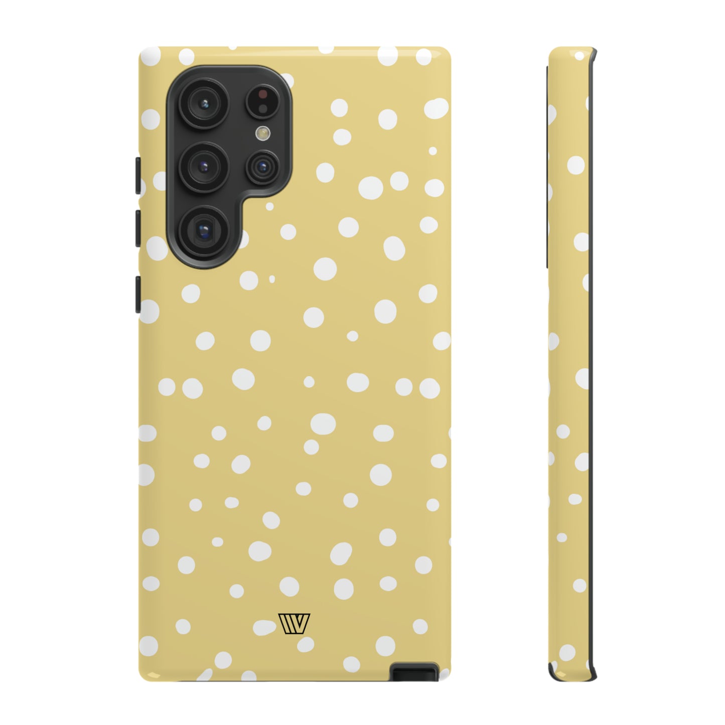 MUTED YELLOW DOTS | Tough Phone Case - Trovvve