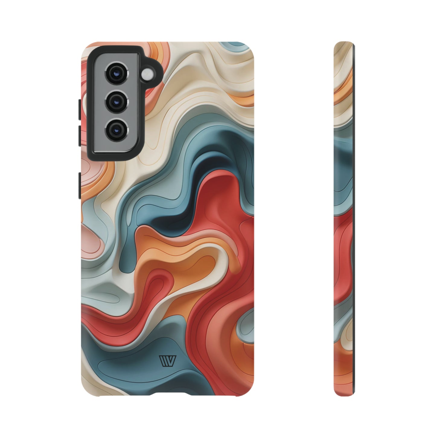 3D COLORFUL CLAY | Tough Phone Case - Trovvve