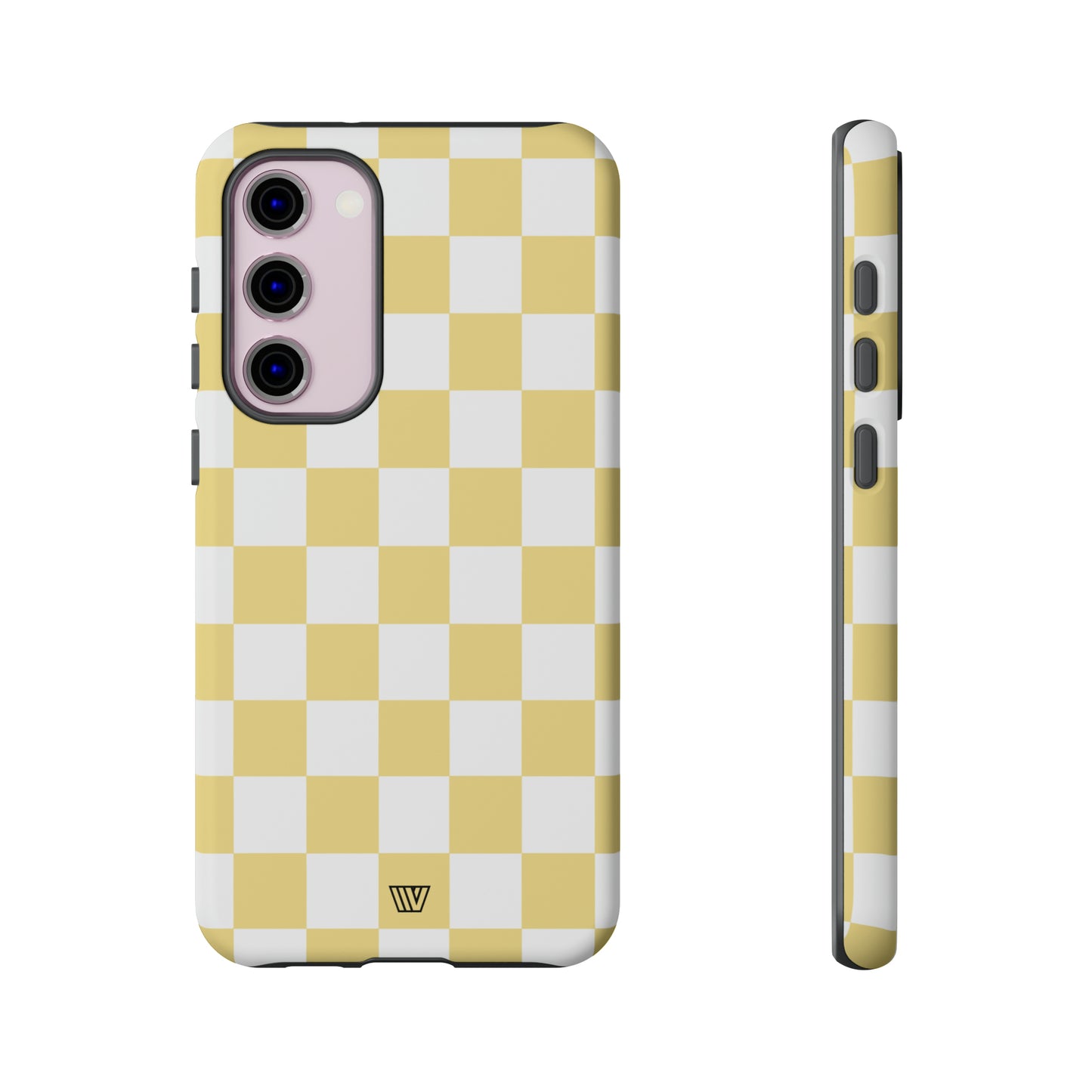 BANANA YELLOW CHECKERBOARD | Tough Phone Case - Trovvve