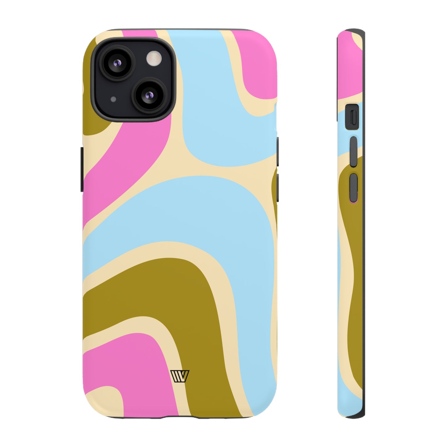 LARGE GROOVY WAVES | Tough Phone Case - Trovvve