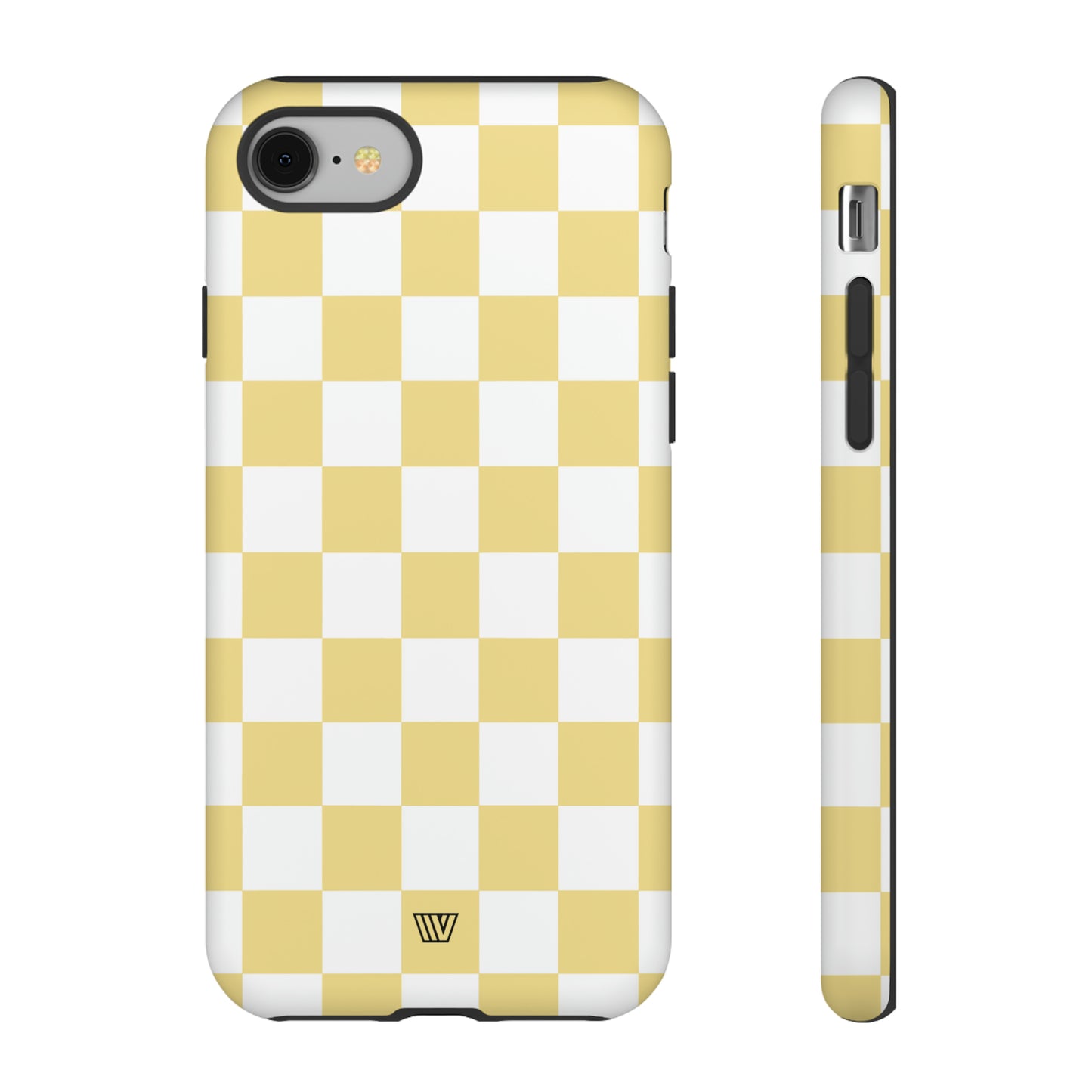 BANANA YELLOW CHECKERBOARD | Tough Phone Case - Trovvve