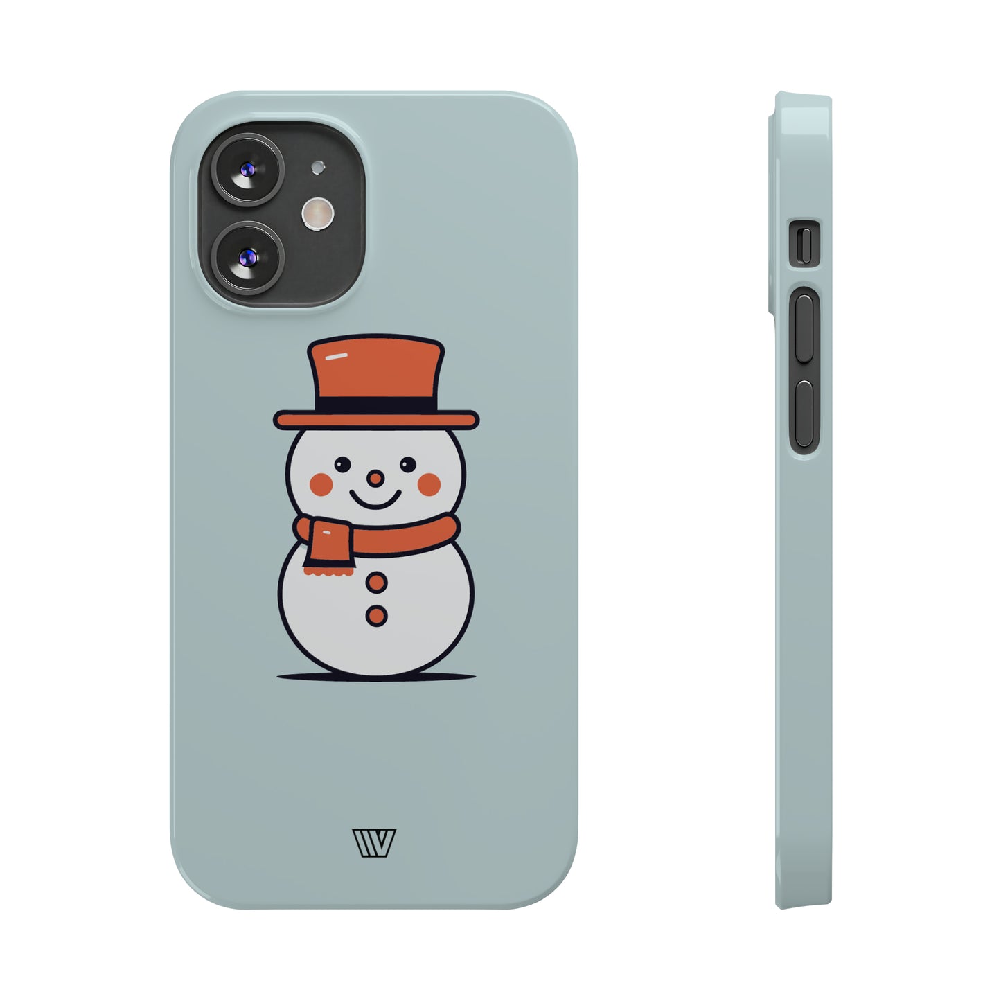 CUTE SNOWMAN | Slim iPhone Case