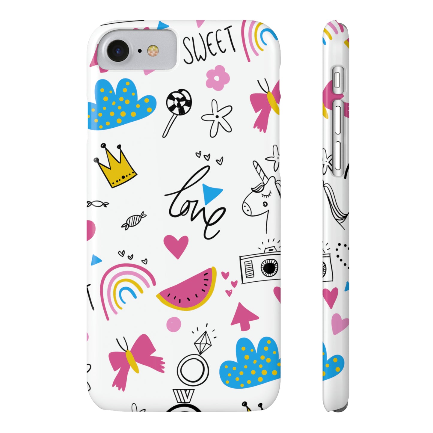 SWEET LOVE | Slim iPhone Case - Trovvve