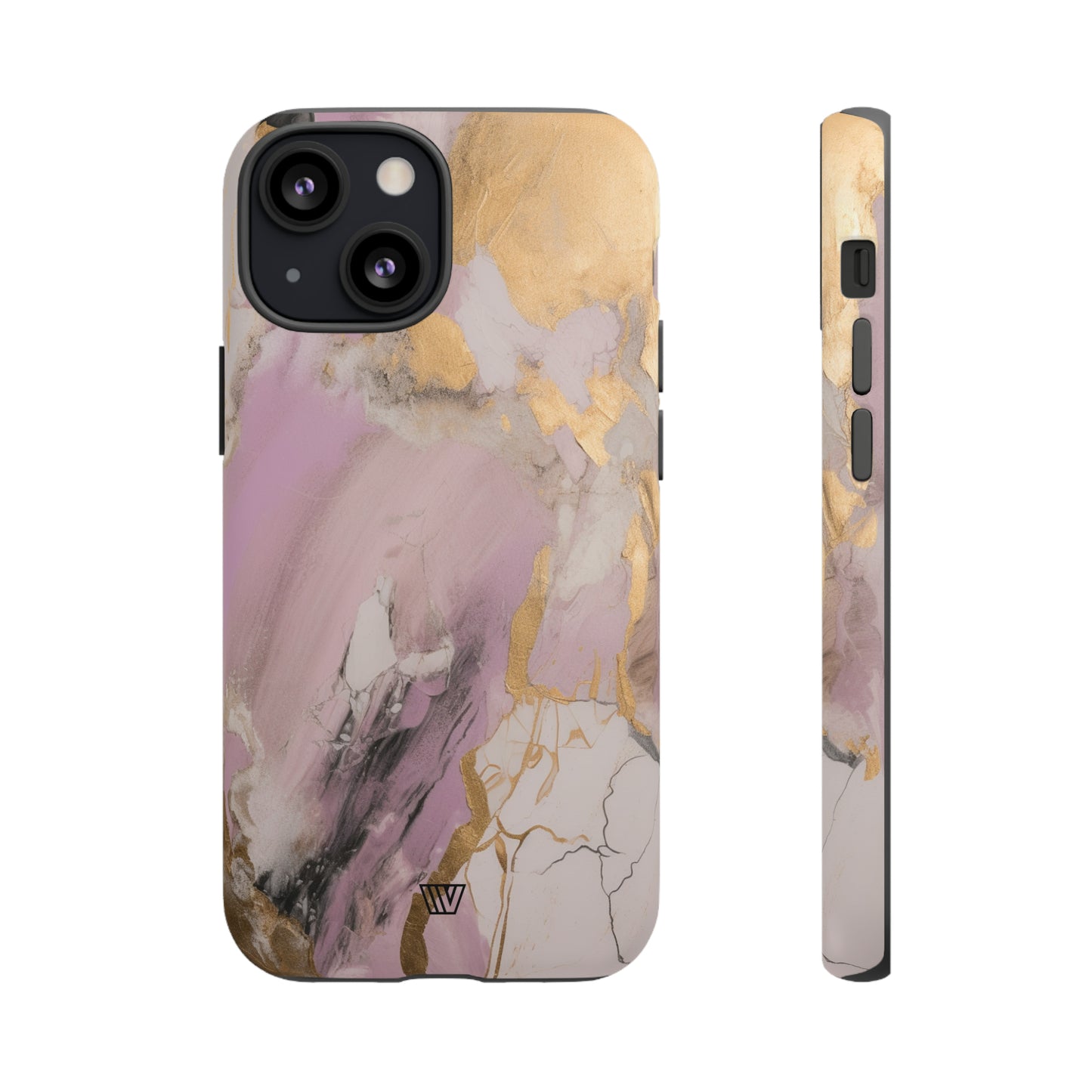 GOLD PINK ABSTRACT PAINTING | Tough Phone Case - Trovvve