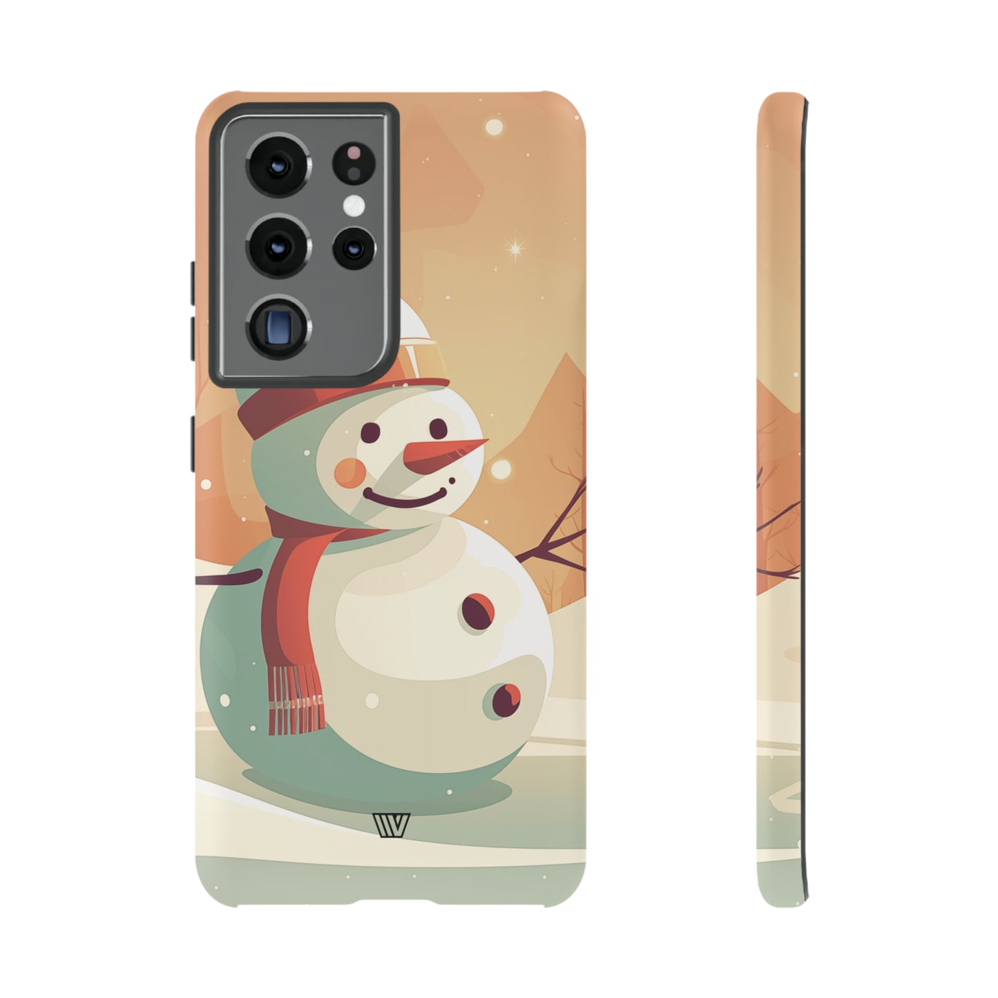 SUNSET SNOWMAN | Tough Phone Case - Trovvve