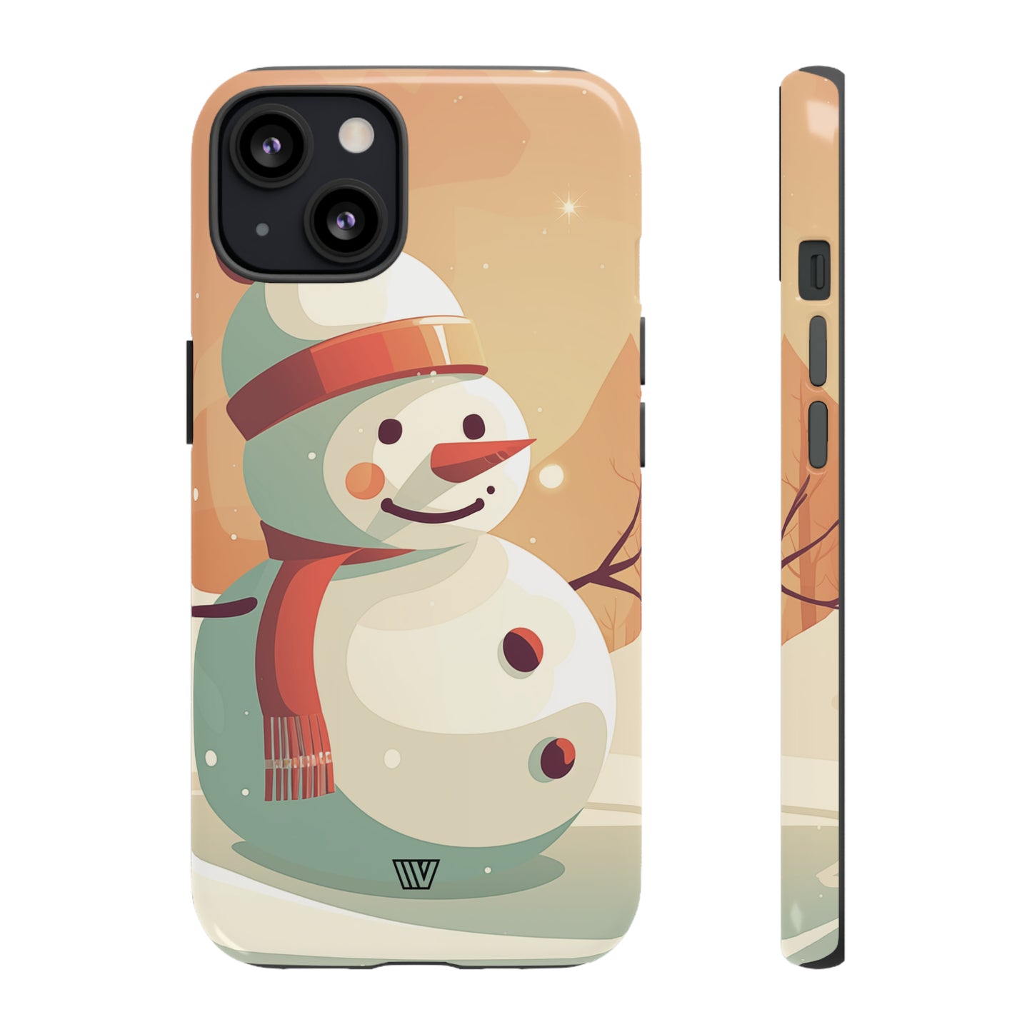 SUNSET SNOWMAN | Tough Phone Case - Trovvve