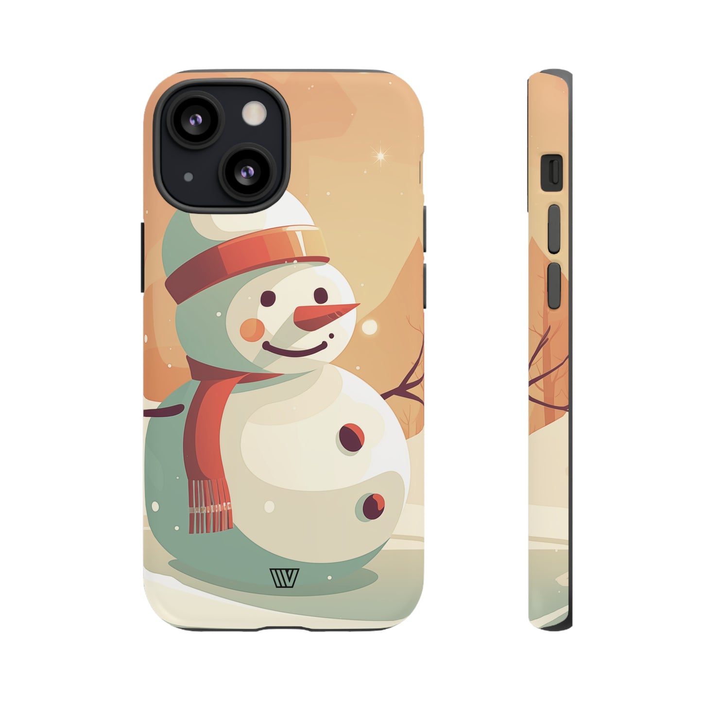 SUNSET SNOWMAN | Tough Phone Case - Trovvve