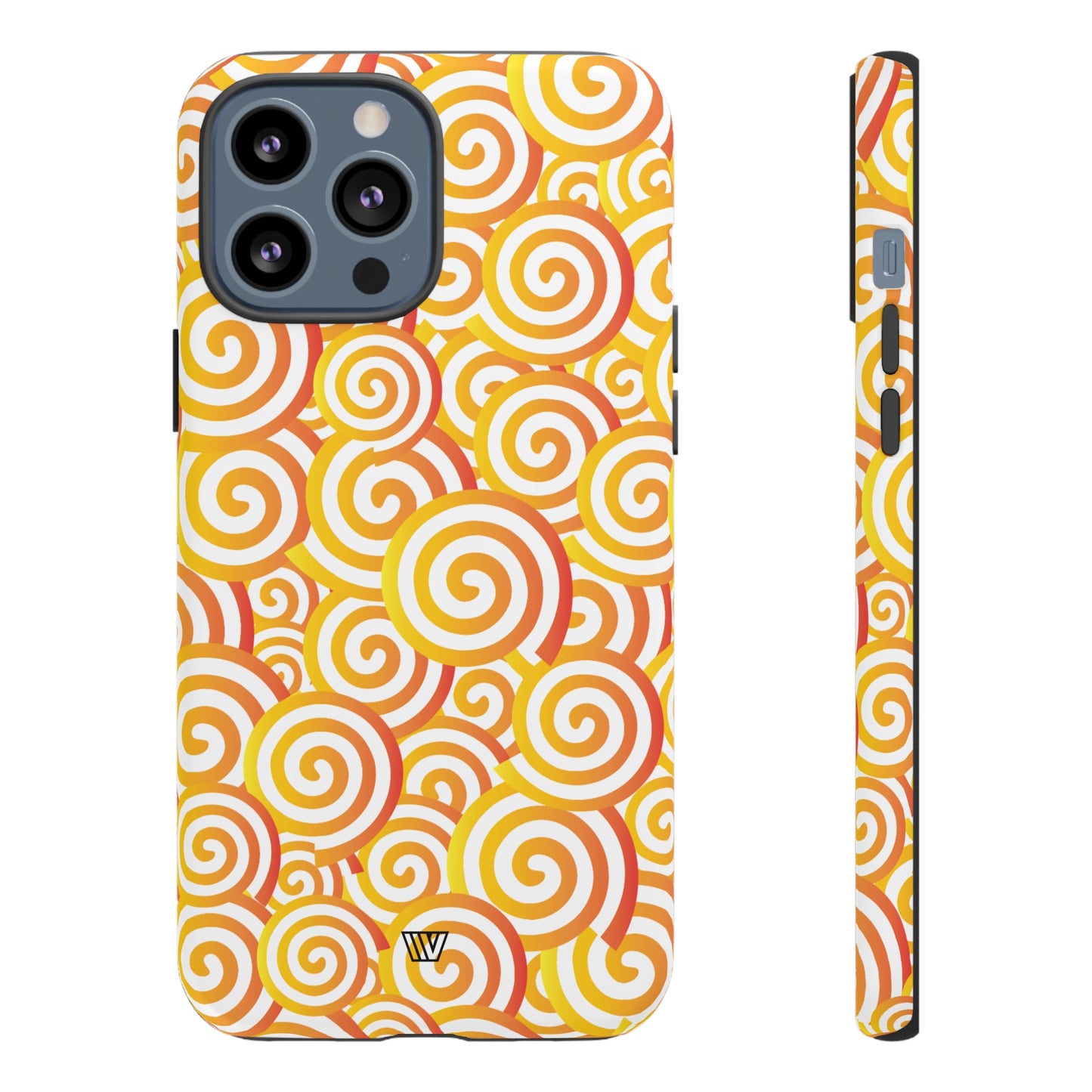 ABSTRACT SPIRAL ORANGE | Tough Phone Case - Trovvve
