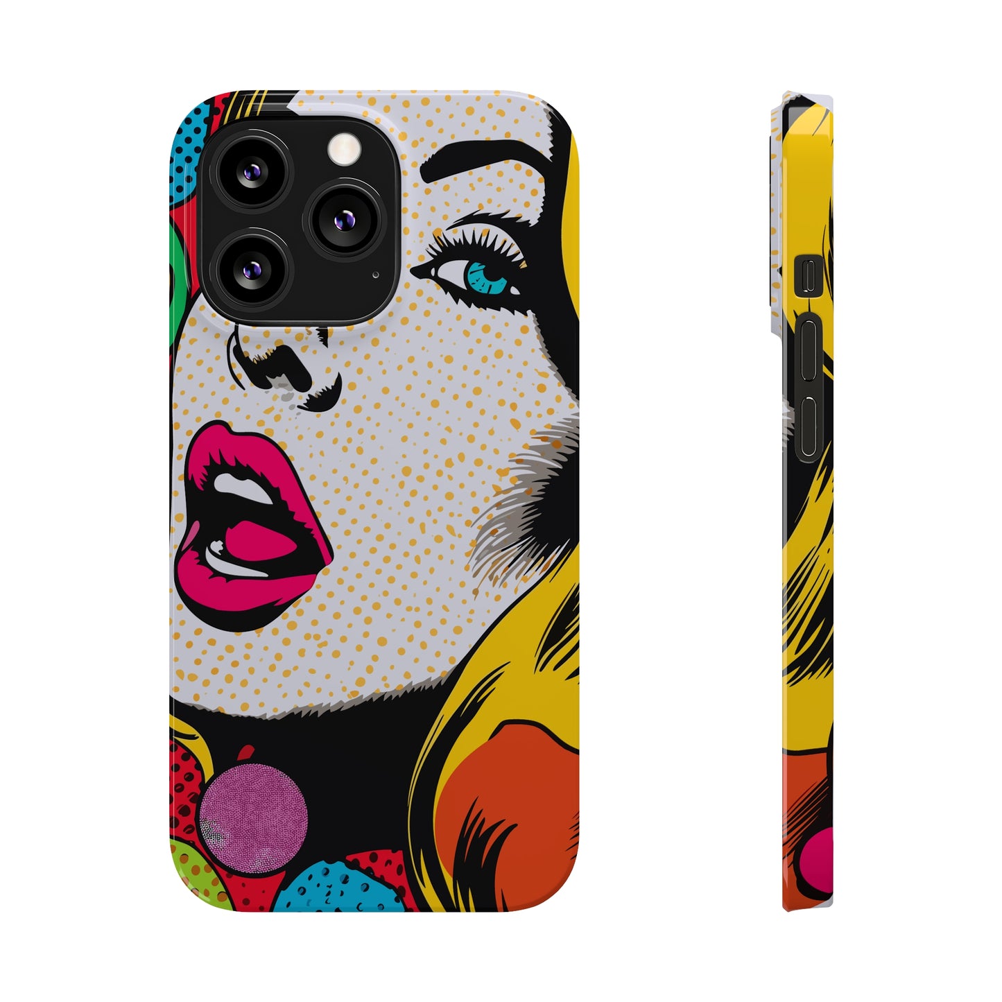 POP ART FACE | Slim iPhone Case - Trovvve