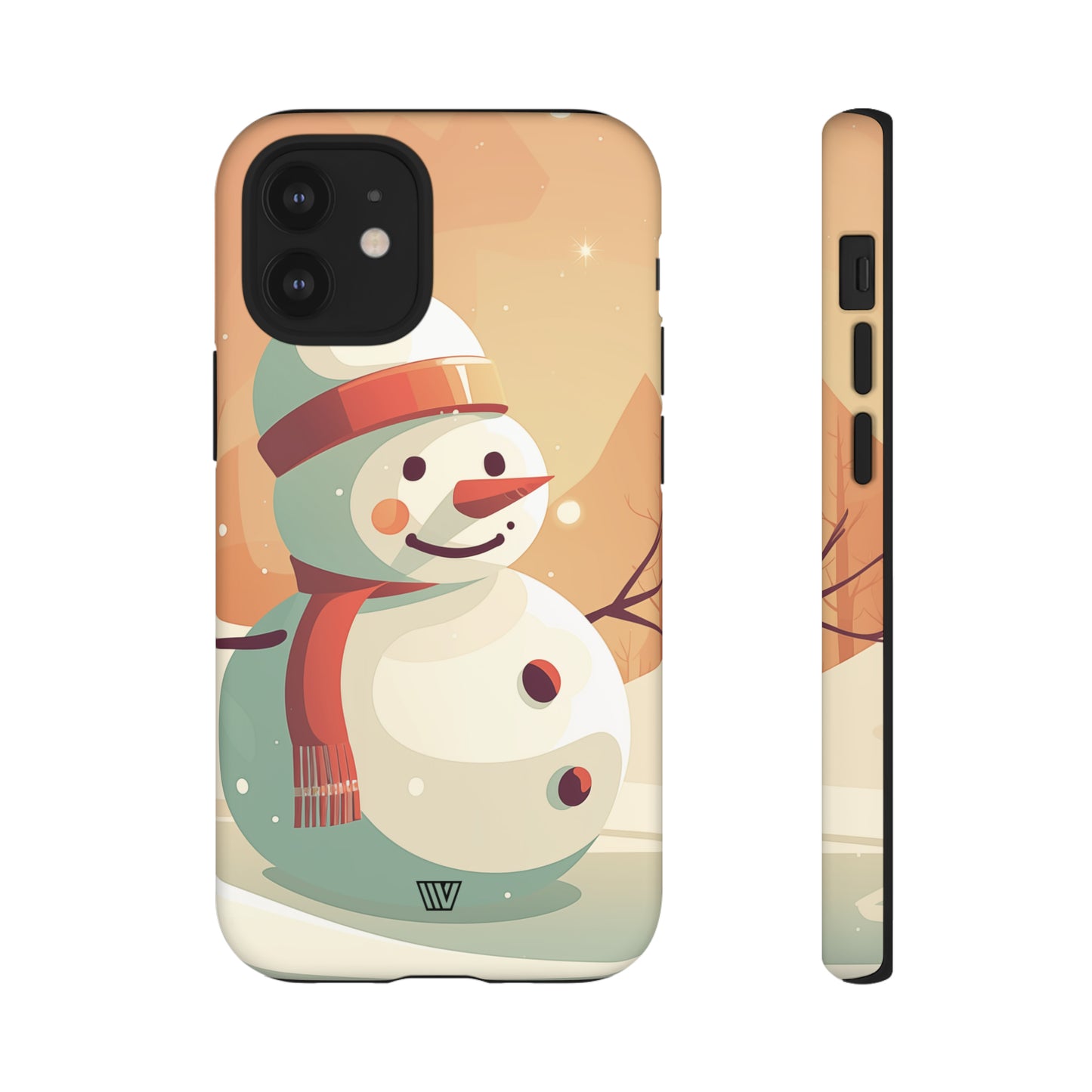 SUNSET SNOWMAN | Tough Phone Case - Trovvve
