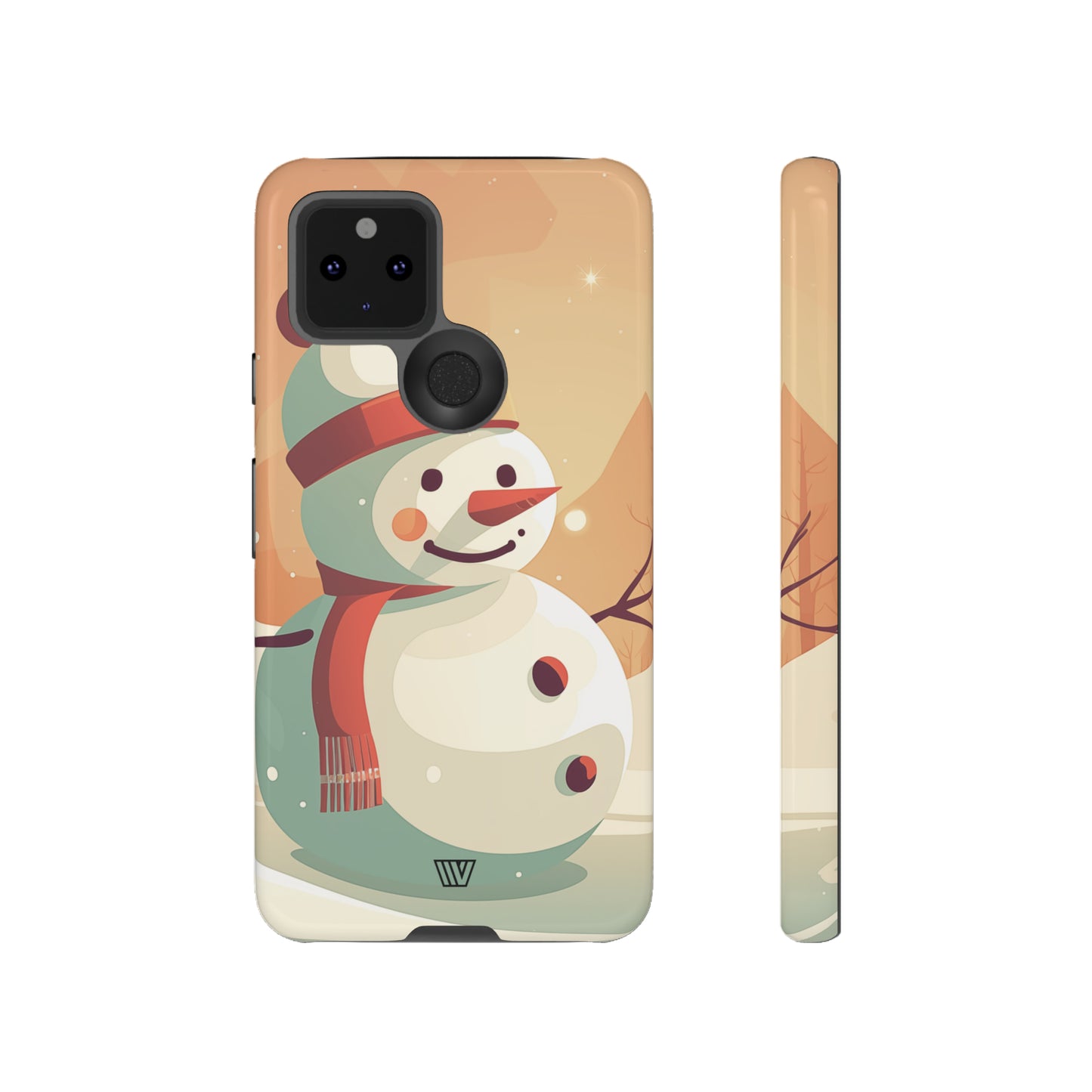 SUNSET SNOWMAN | Tough Phone Case - Trovvve