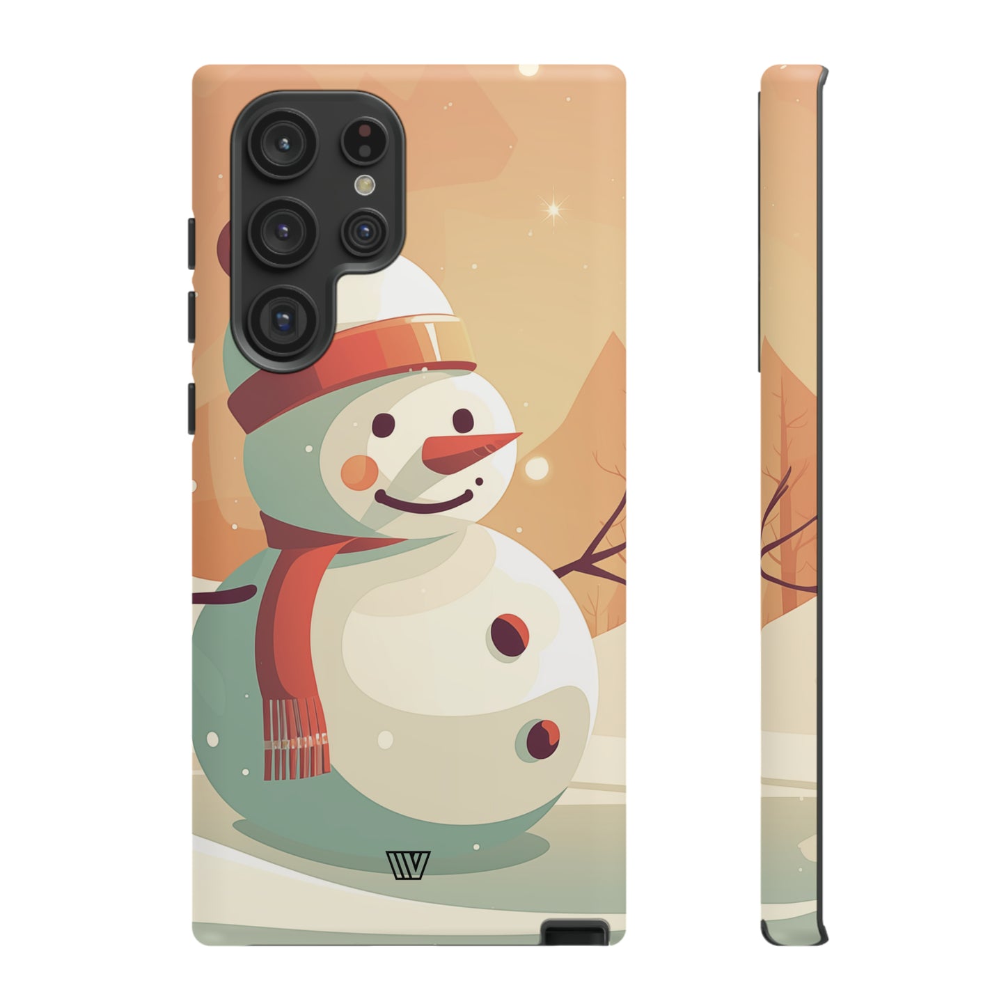 SUNSET SNOWMAN | Tough Phone Case - Trovvve
