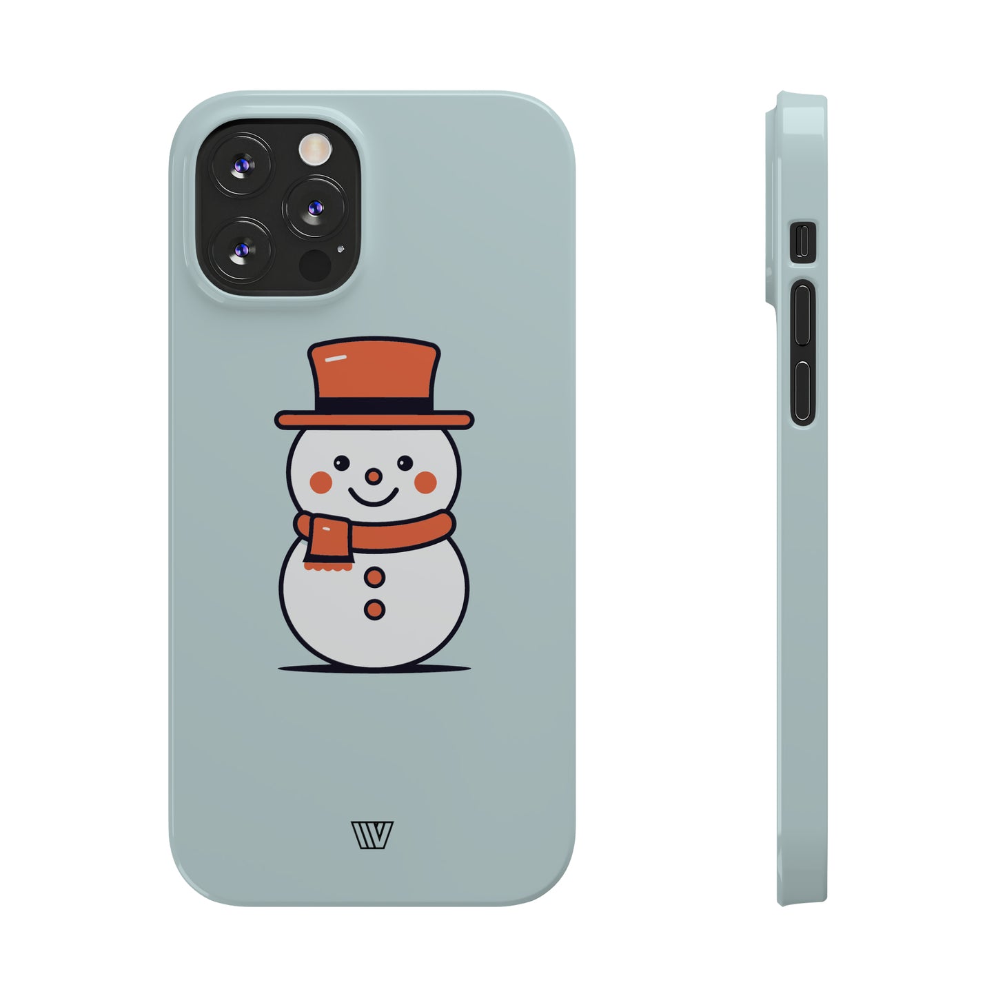 CUTE SNOWMAN | Slim iPhone Case