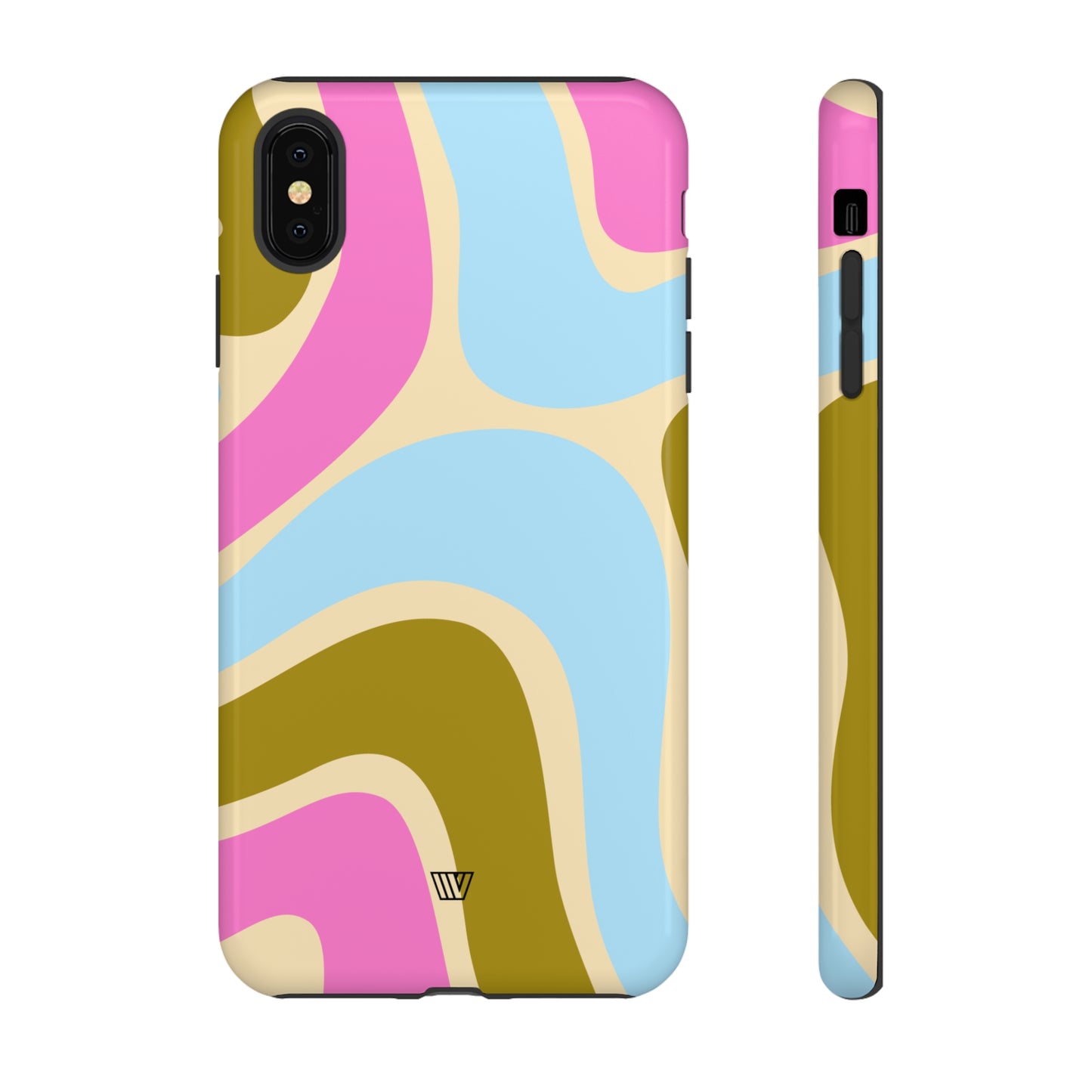 LARGE GROOVY WAVES | Tough Phone Case - Trovvve