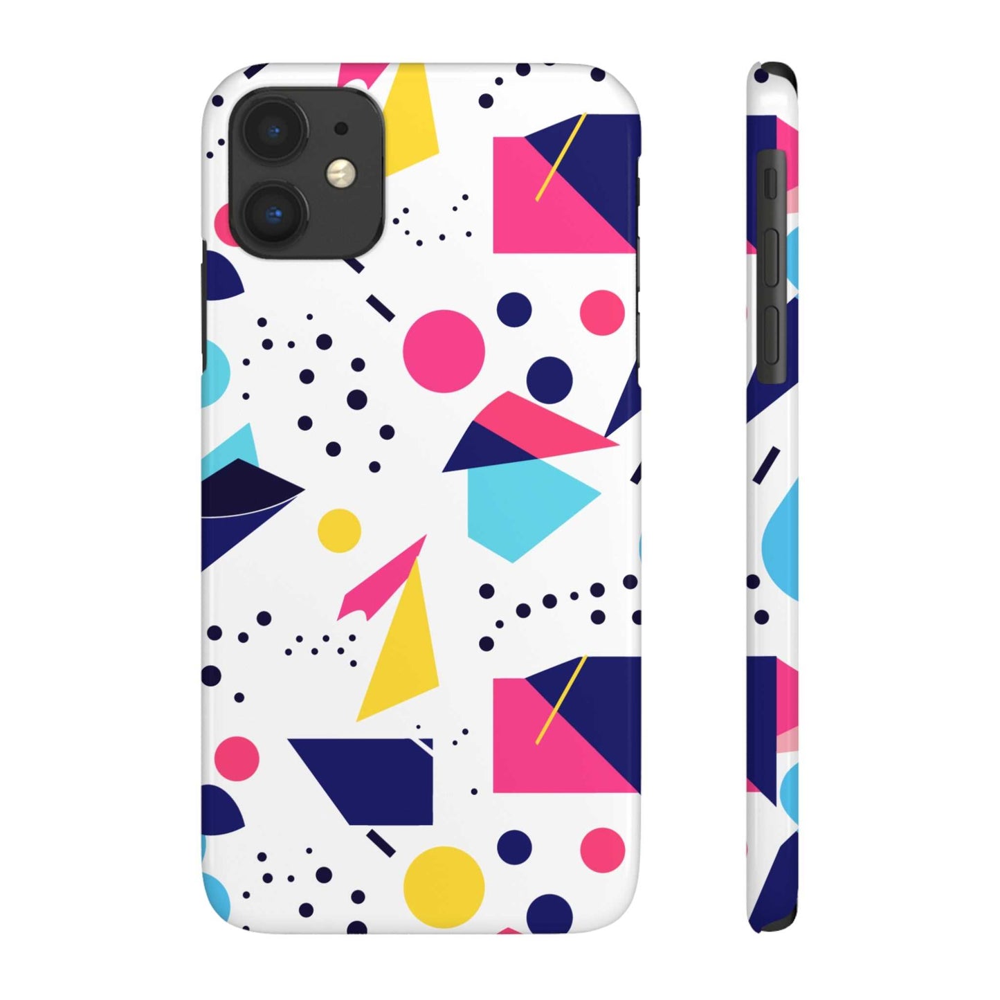 80s / 90s RETRO PATTERN LIGHT | Slim iPhone Case - Trovvve
