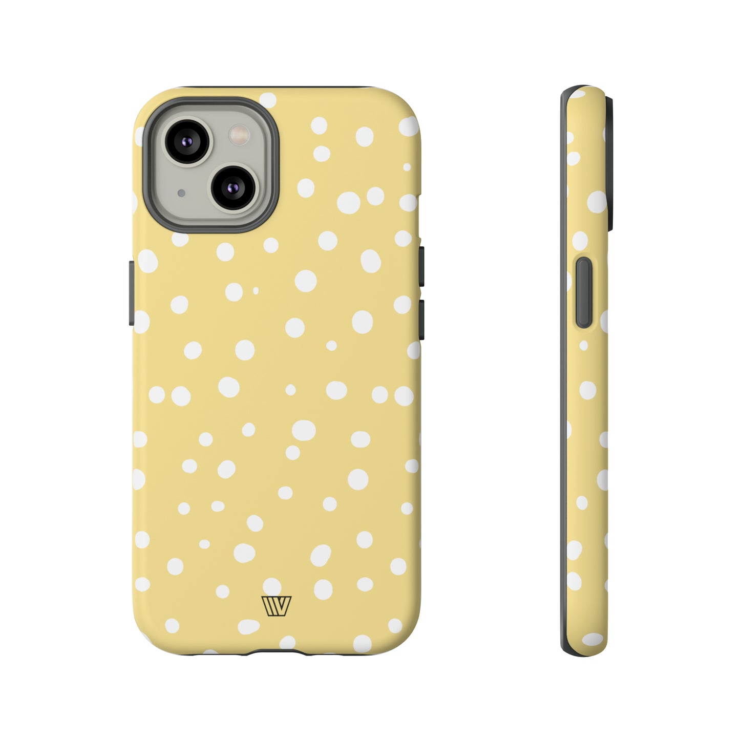 MUTED YELLOW DOTS | Tough Phone Case - Trovvve