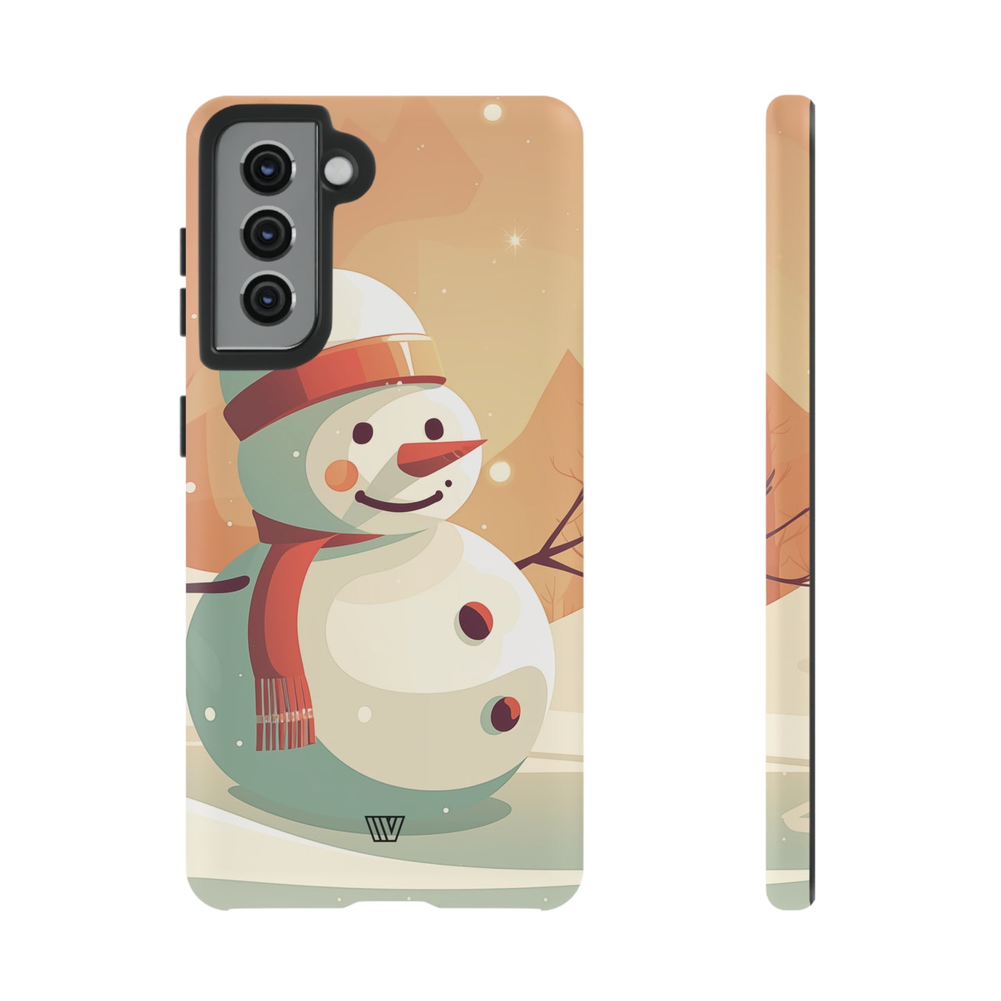 SUNSET SNOWMAN | Tough Phone Case - Trovvve