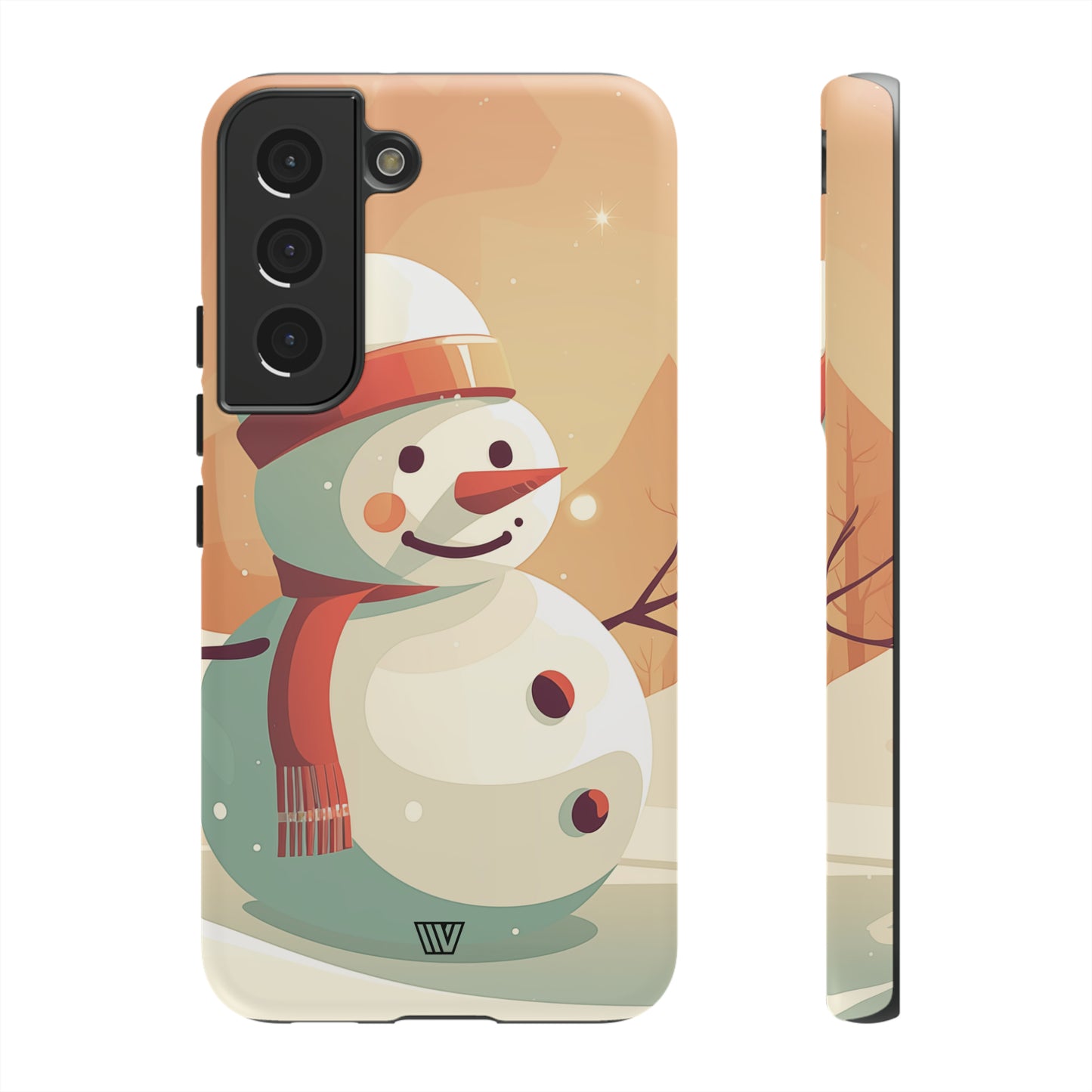 SUNSET SNOWMAN | Tough Phone Case - Trovvve
