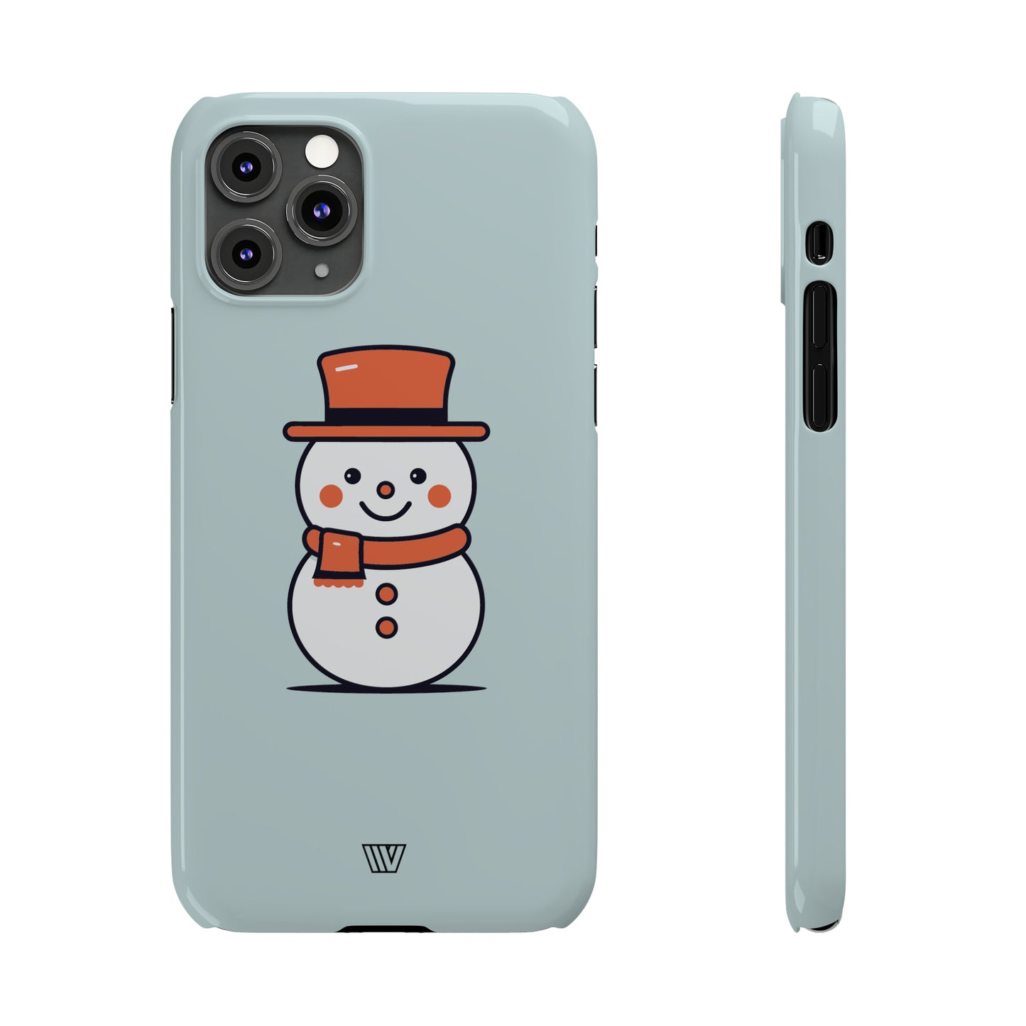 CUTE SNOWMAN | Slim iPhone Case