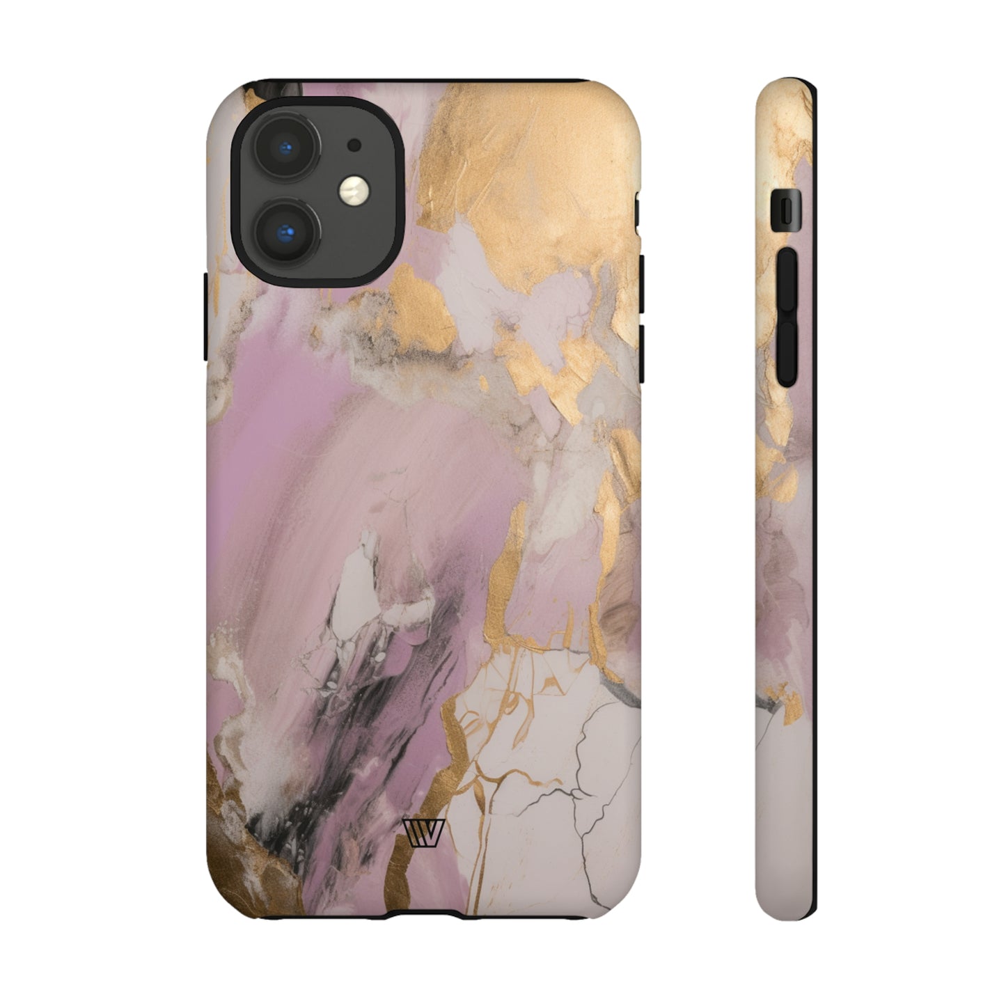 GOLD PINK ABSTRACT PAINTING | Tough Phone Case - Trovvve