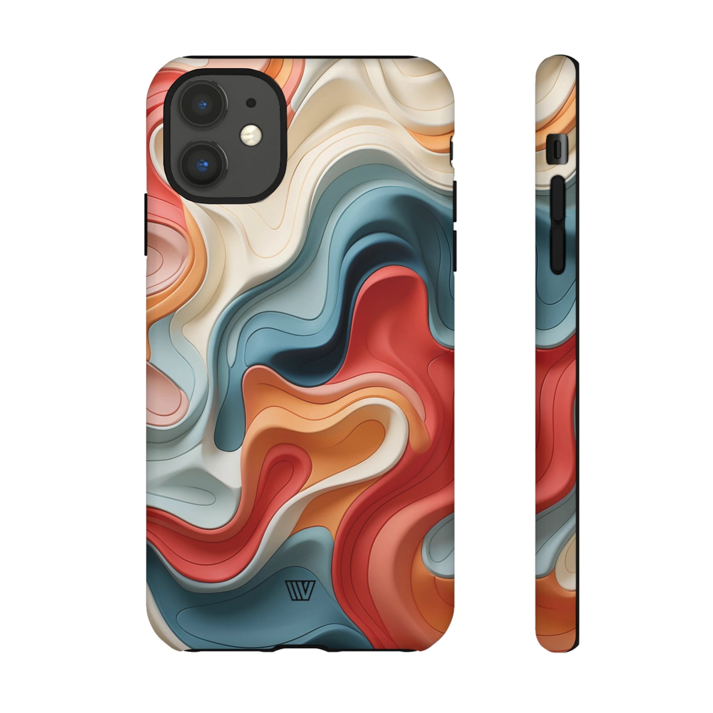 3D COLORFUL CLAY | Tough Phone Case - Trovvve