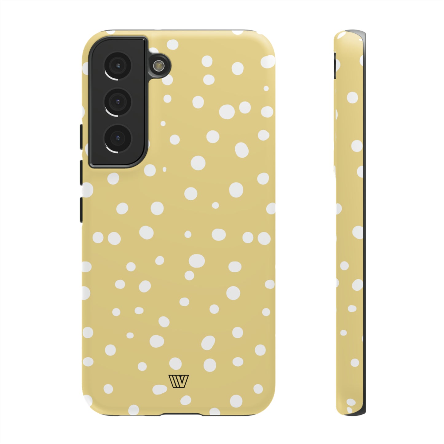 MUTED YELLOW DOTS | Tough Phone Case - Trovvve