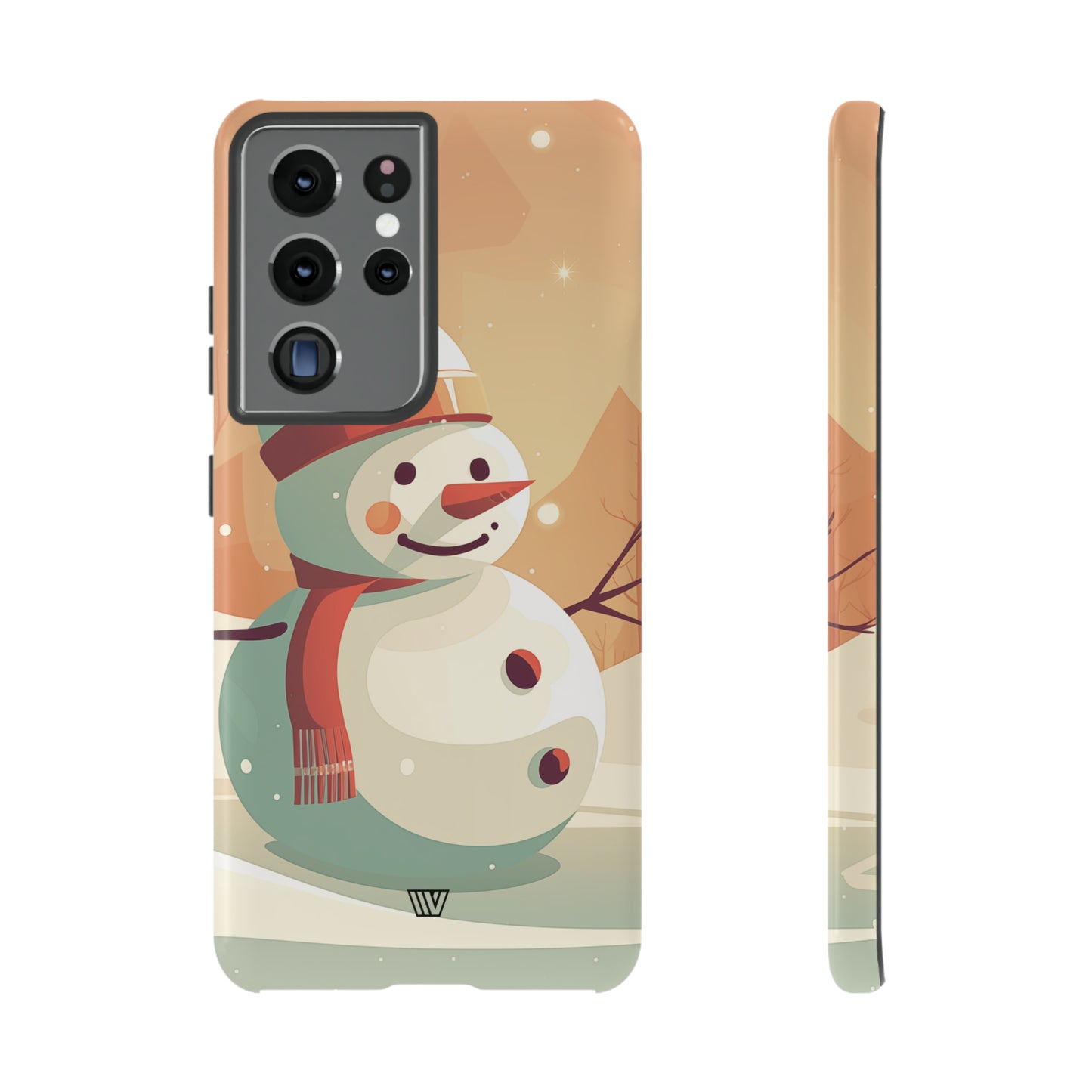SUNSET SNOWMAN | Tough Phone Case - Trovvve