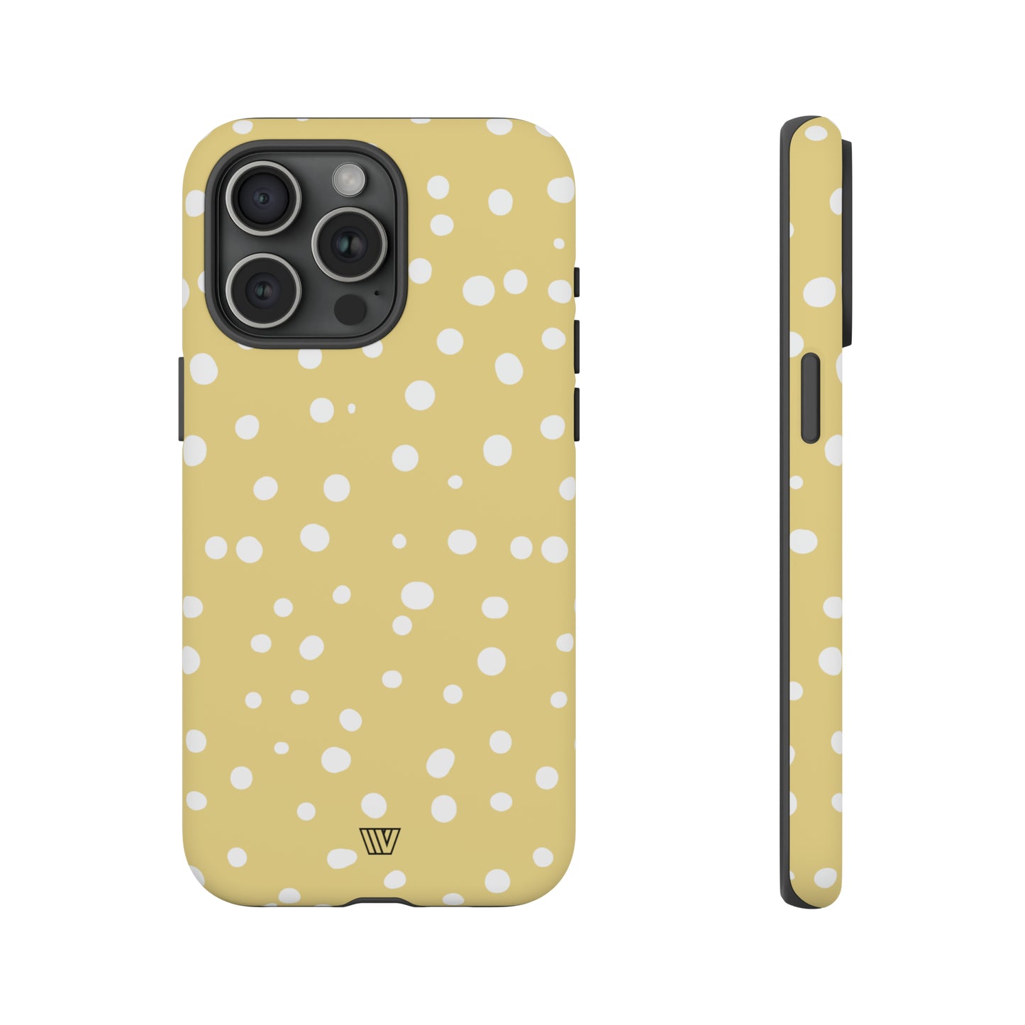 MUTED YELLOW DOTS | Tough Phone Case - Trovvve