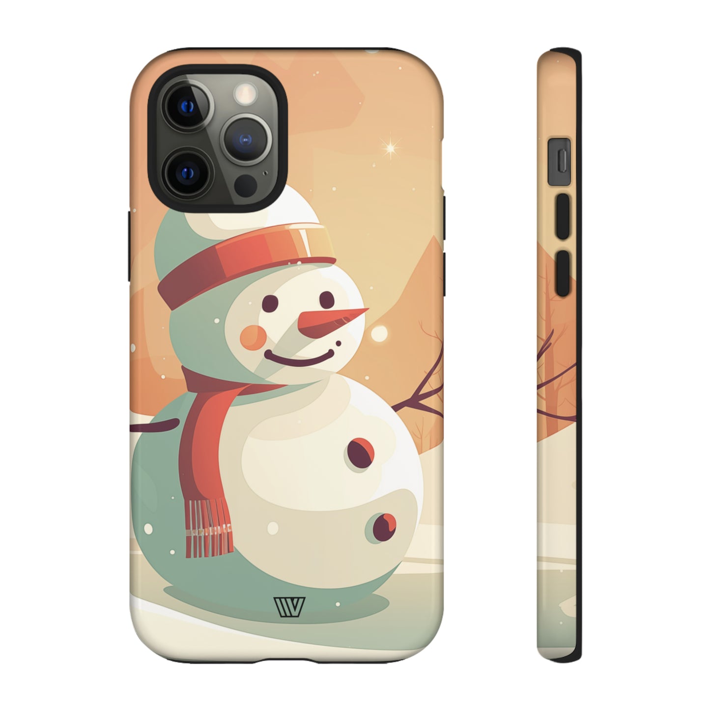 SUNSET SNOWMAN | Tough Phone Case - Trovvve
