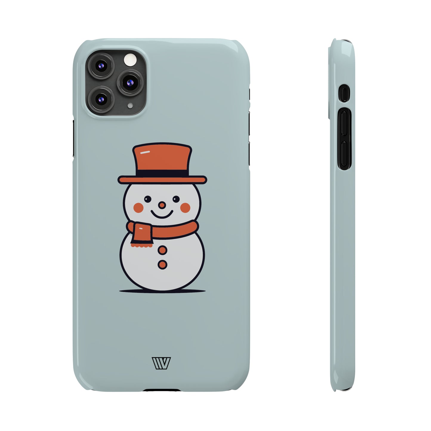 CUTE SNOWMAN | Slim iPhone Case