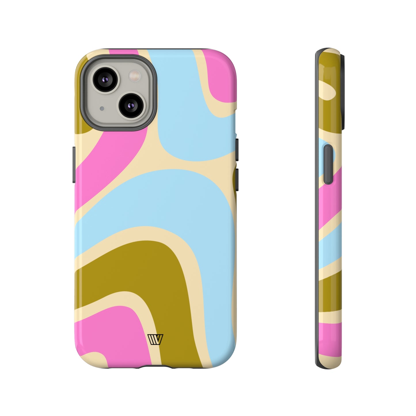 LARGE GROOVY WAVES | Tough Phone Case - Trovvve