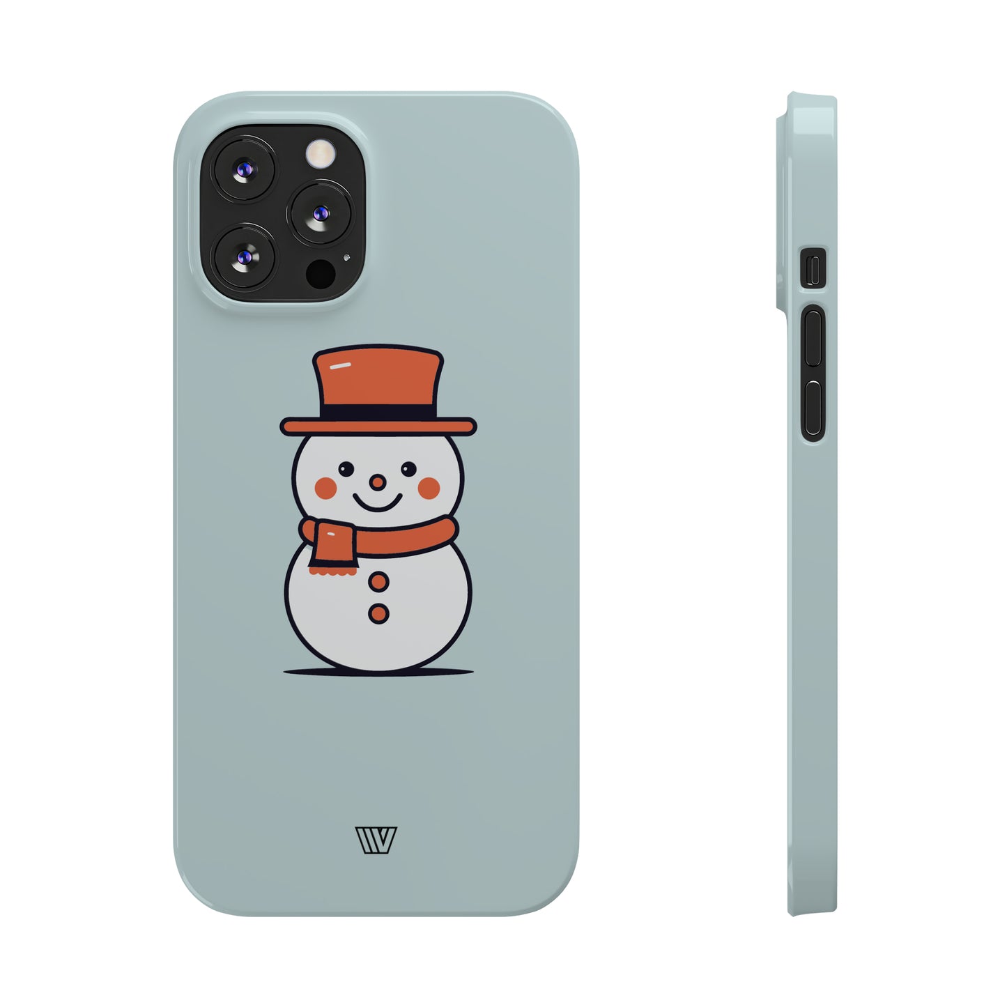 CUTE SNOWMAN | Slim iPhone Case