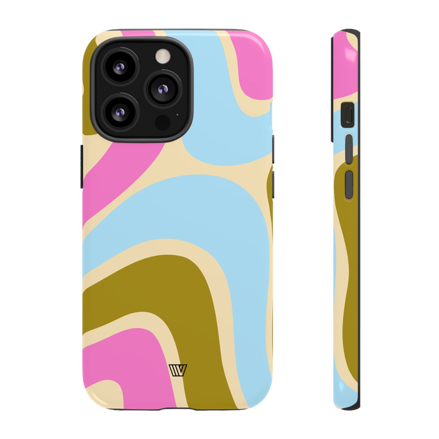 LARGE GROOVY WAVES | Tough Phone Case - Trovvve