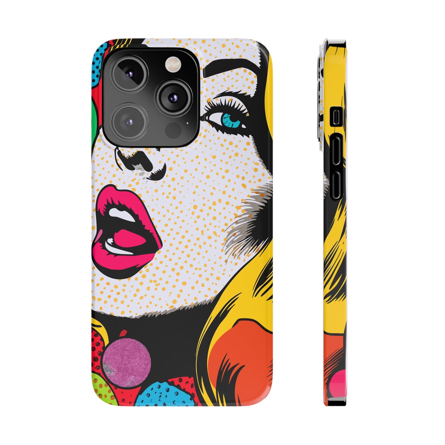 POP ART FACE | Slim iPhone Case - Trovvve