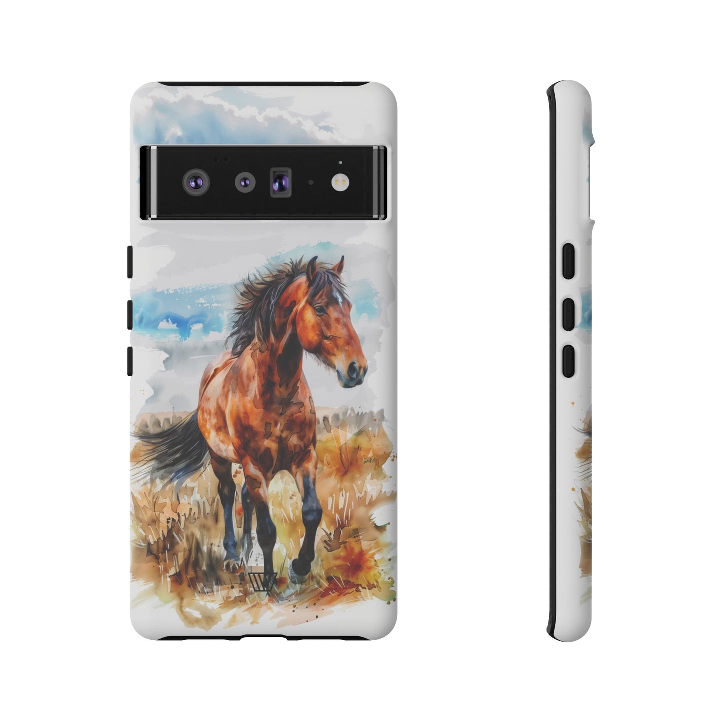 WATERCOLOR HORSE | Tough Phone Case
