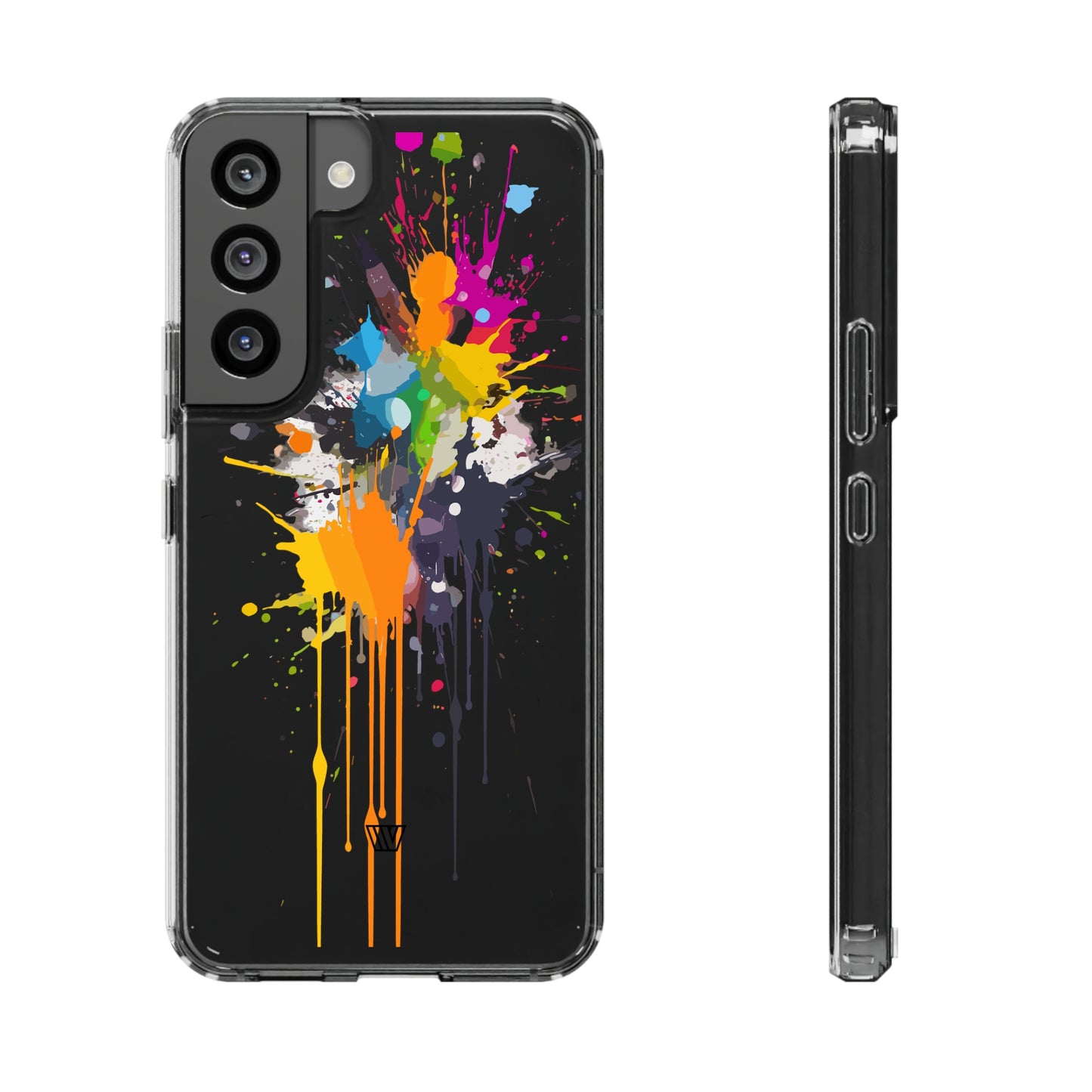 PAINT SPLATTER | Clear Phone Case