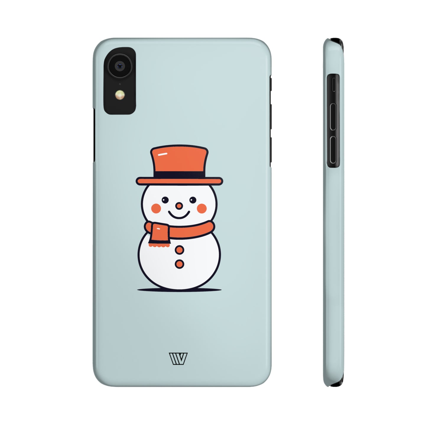 CUTE SNOWMAN | Slim iPhone Case