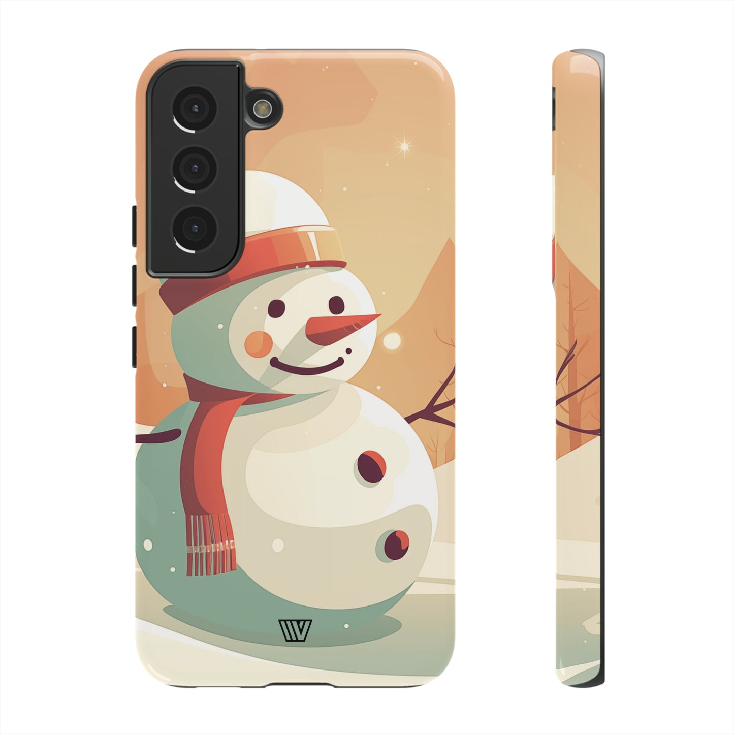 SUNSET SNOWMAN | Tough Phone Case - Trovvve