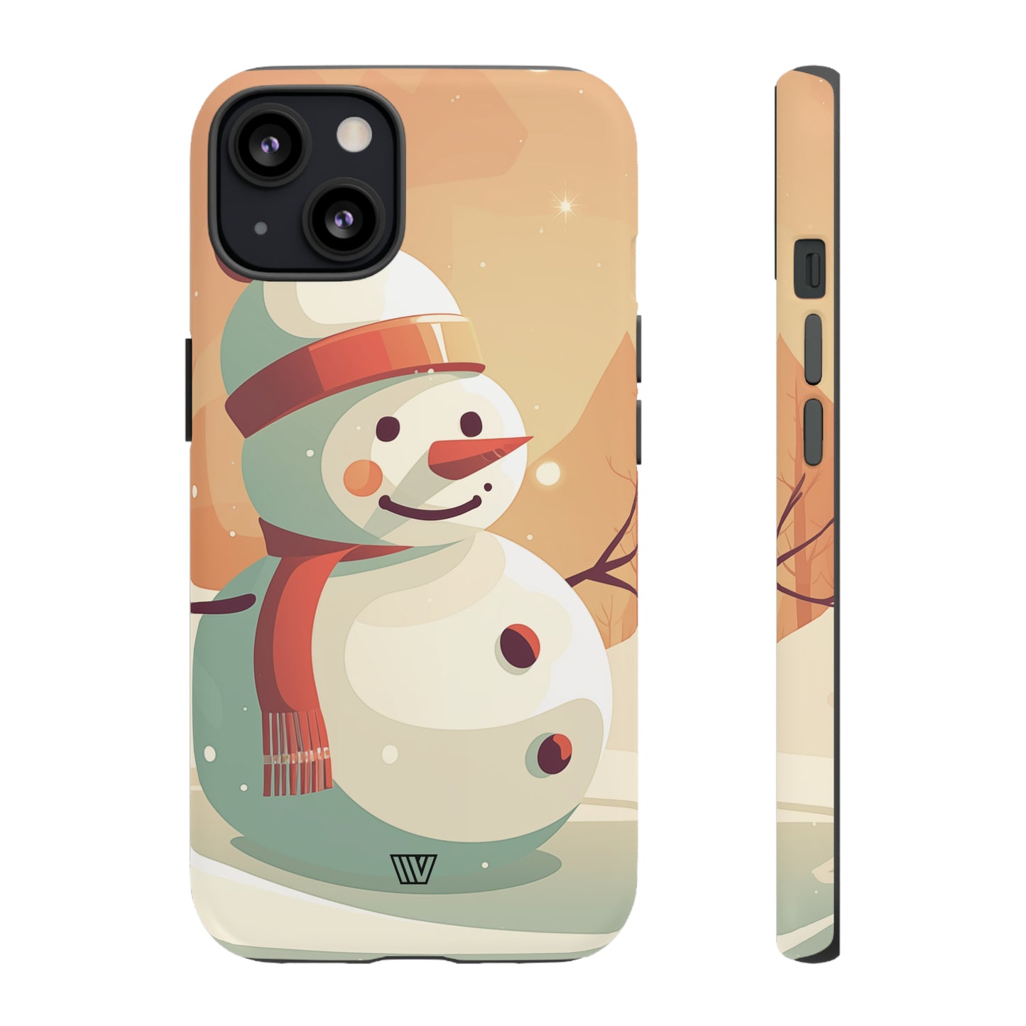 SUNSET SNOWMAN | Tough Phone Case - Trovvve