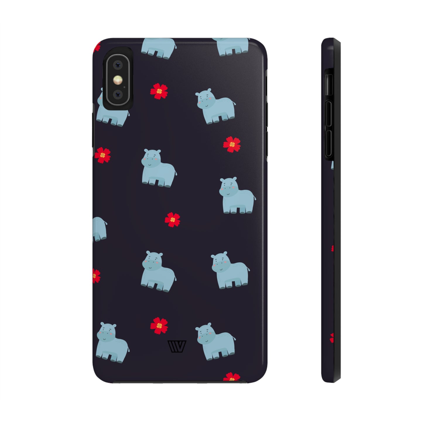 HIPPO PATTERN | Tough iPhone Case - Trovvve