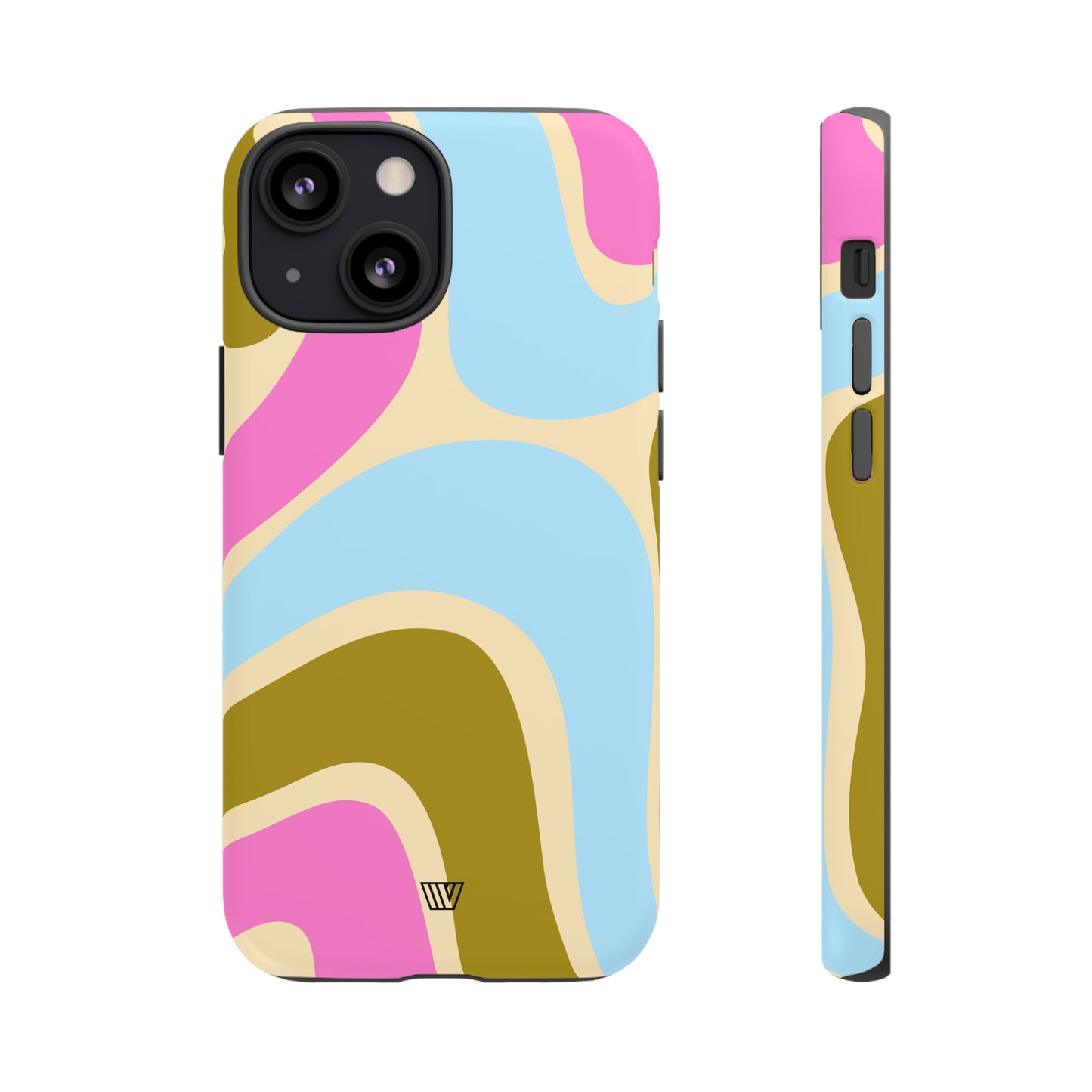 LARGE GROOVY WAVES | Tough Phone Case - Trovvve