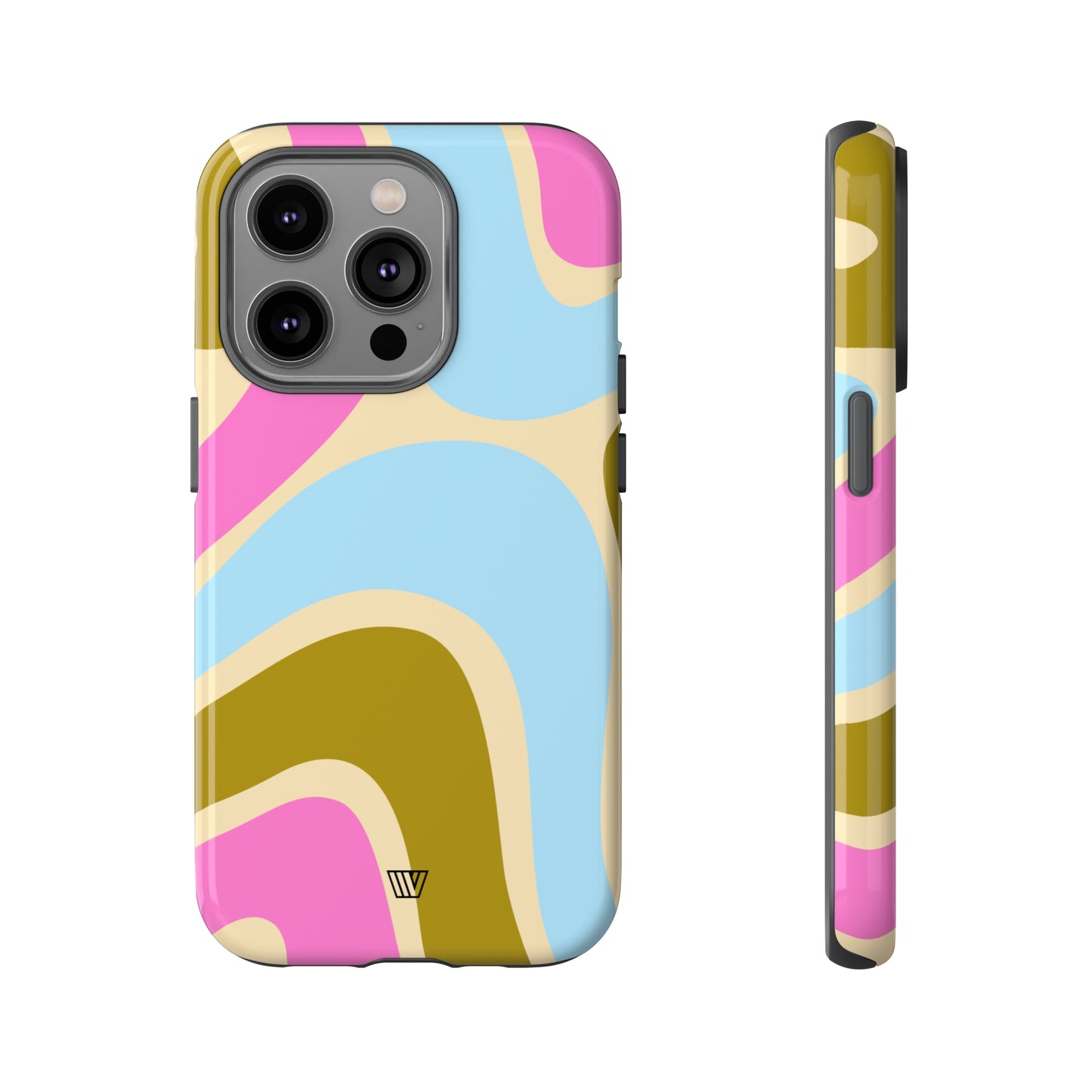 LARGE GROOVY WAVES | Tough Phone Case - Trovvve