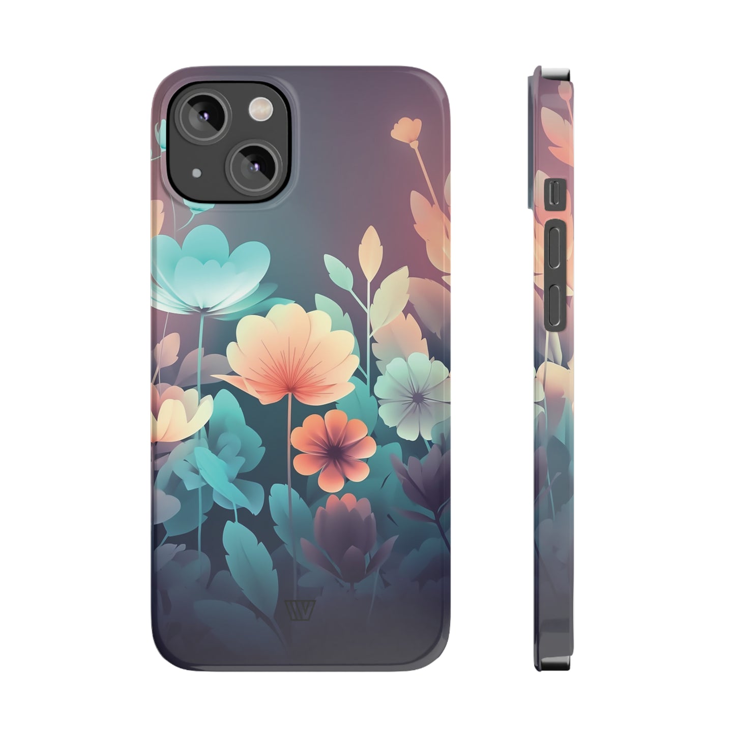 MIDNIGHT FLOWERS | Slim iPhone Case - Trovvve